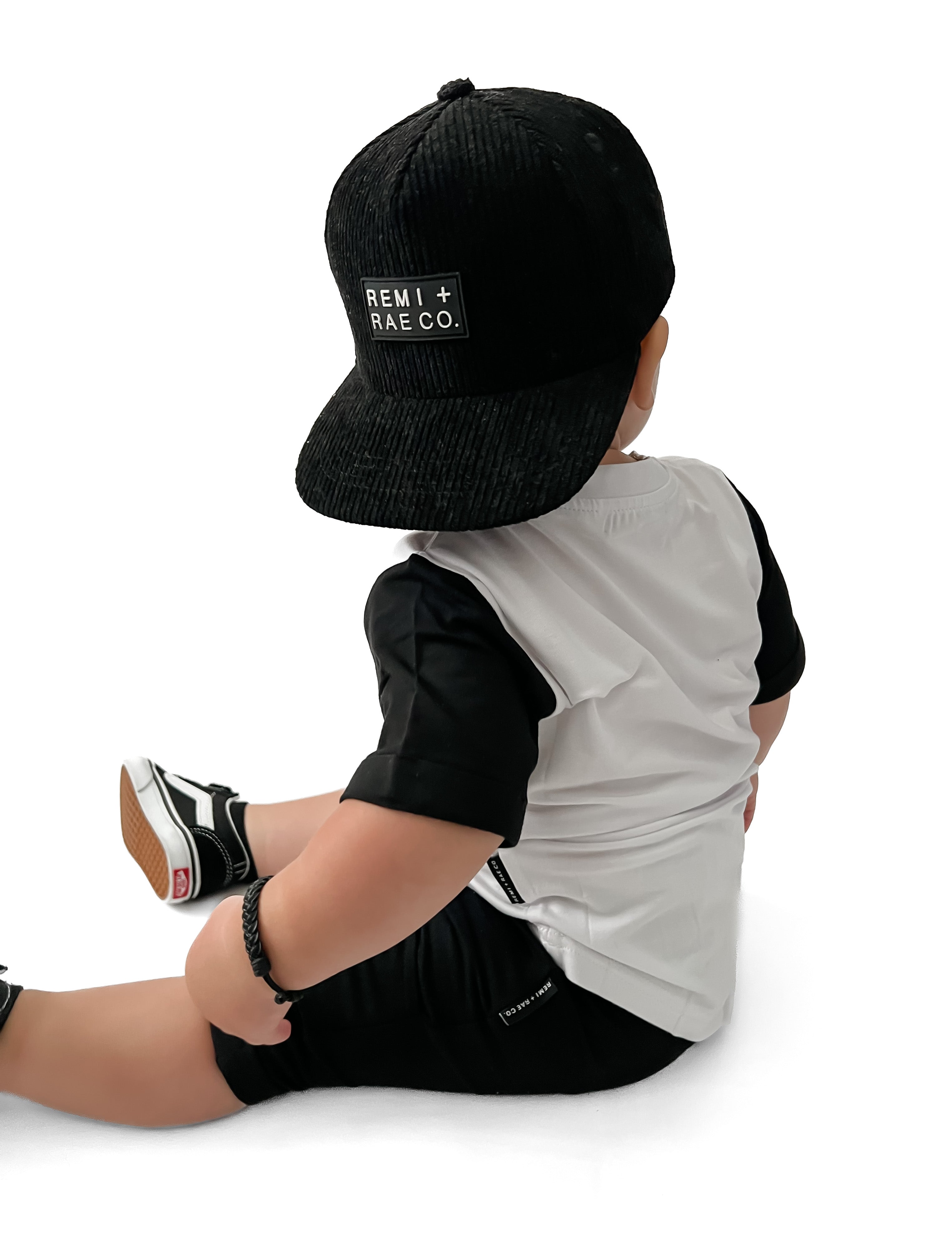 Bamboo Harem Shorts - Black