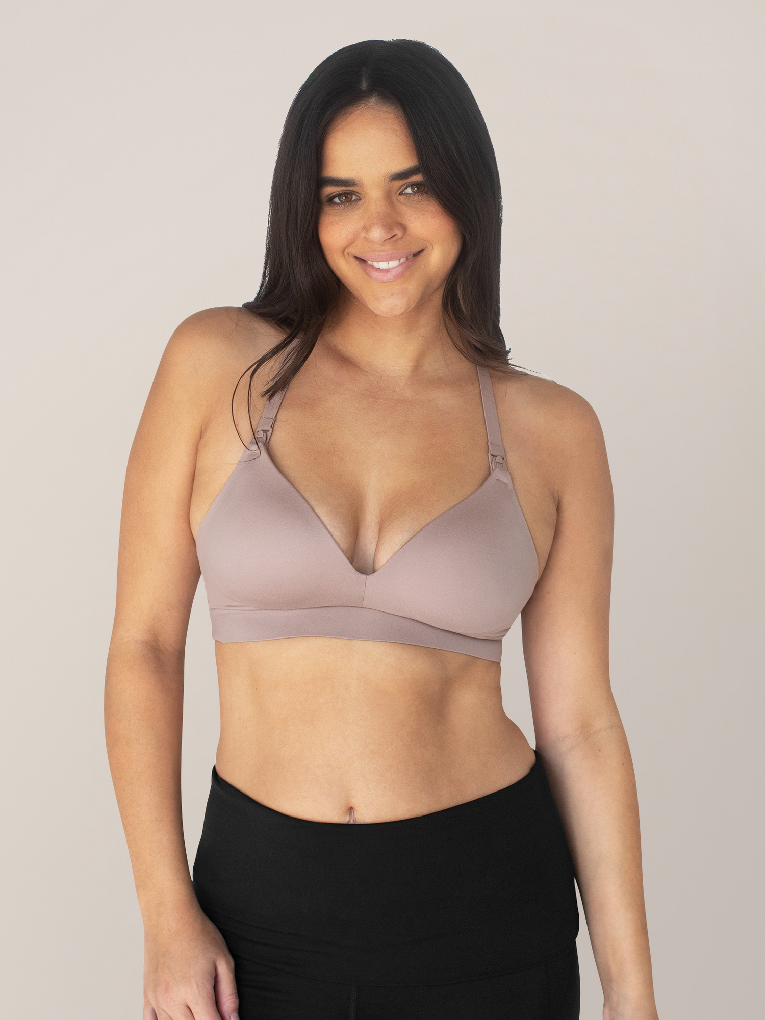 Minimalist Hands-free Pumping & Nursing Bra | Lilac Stone