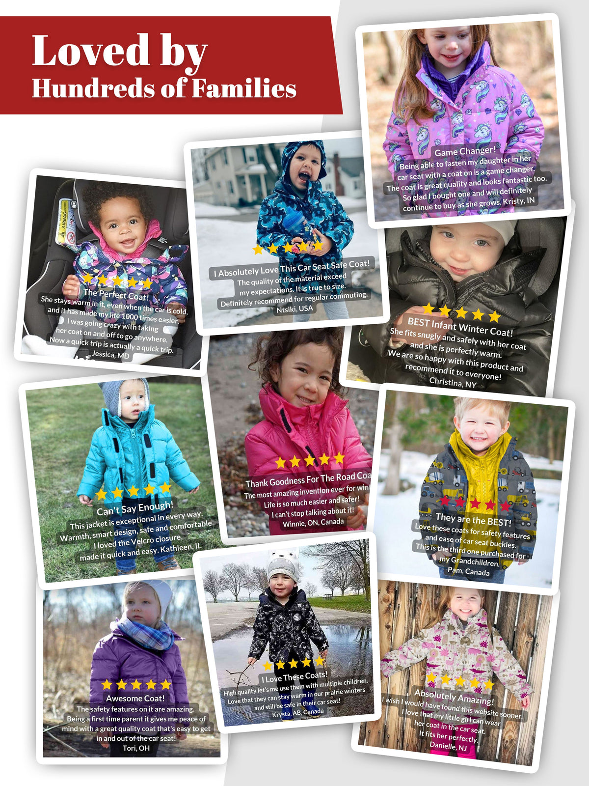Car Seat Coat | The Road Coat Vegan - Navy Raptor Print