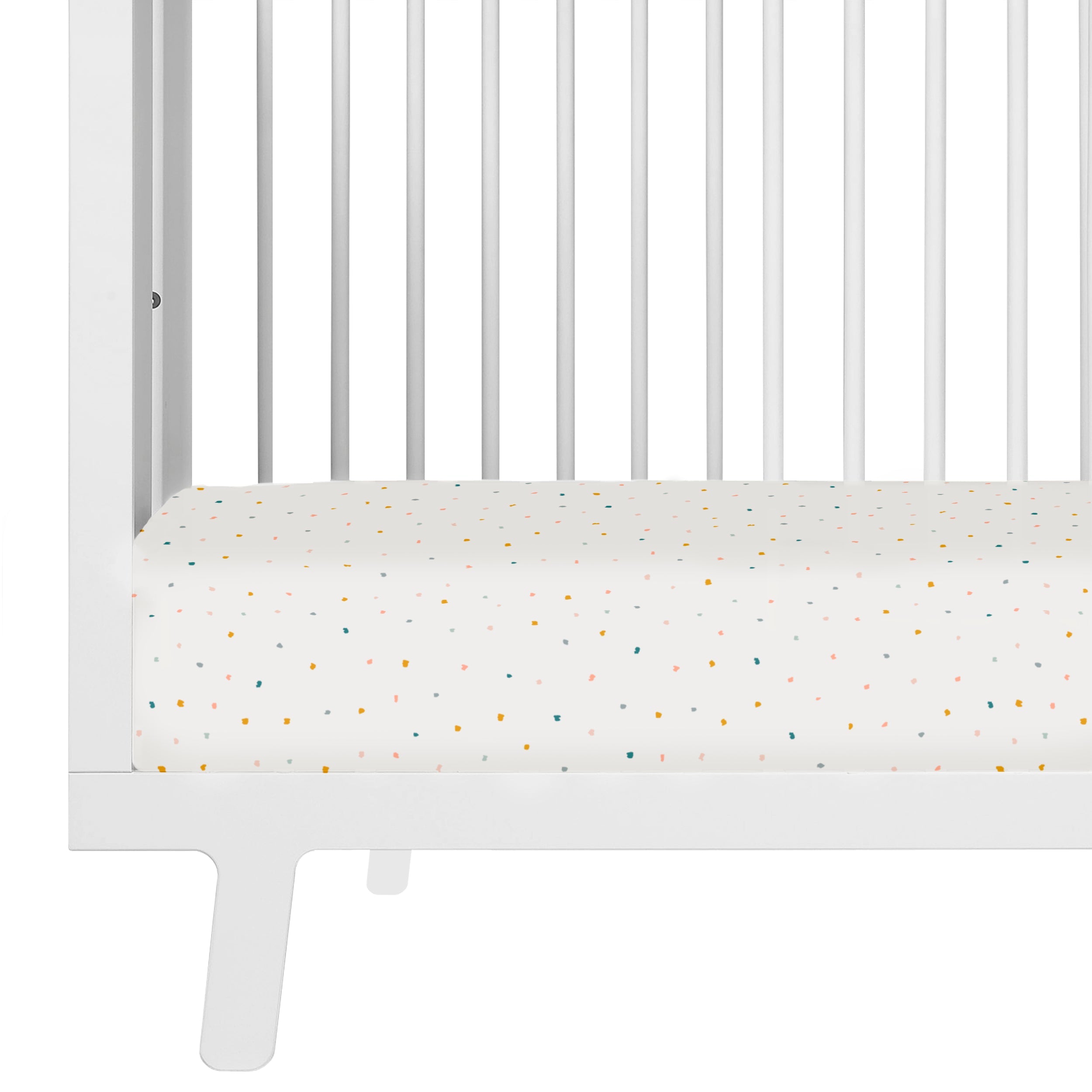 Organic Crib Sheet - Dotty