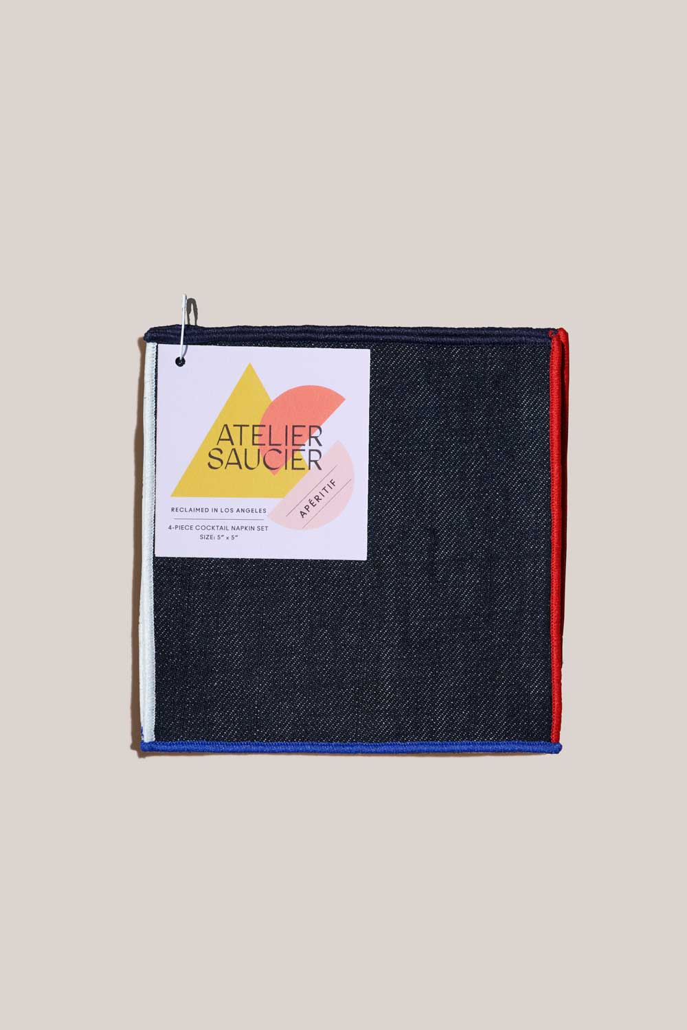 The Red, White + Blue Cocktail Napkins | Set Of 4