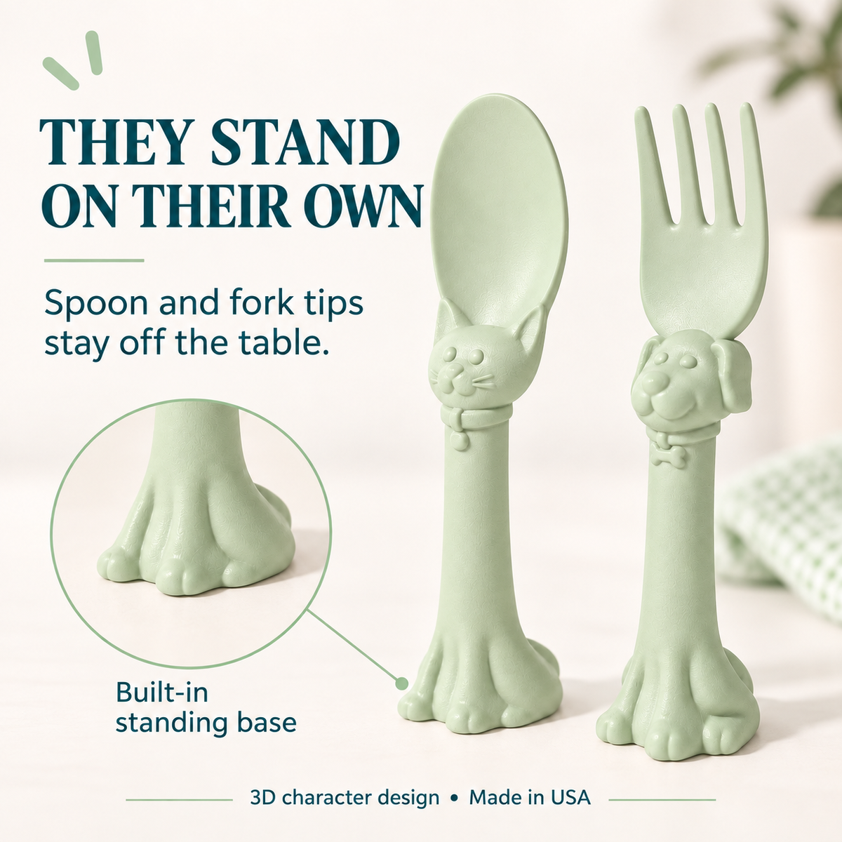 Spoon La La Toddler Utensils — 2-pack