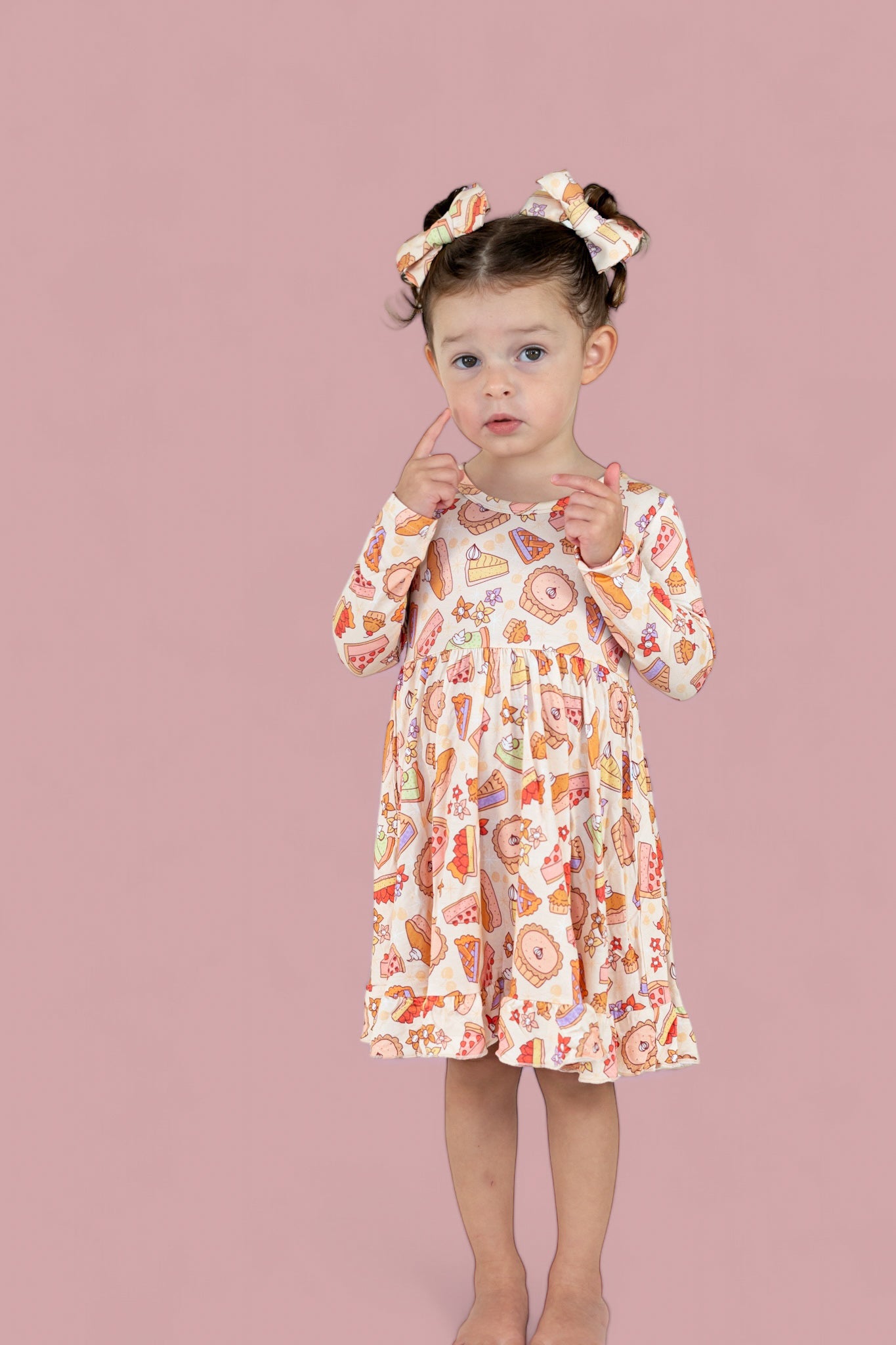 Sweet As Pie Dream Bow Hair Clips