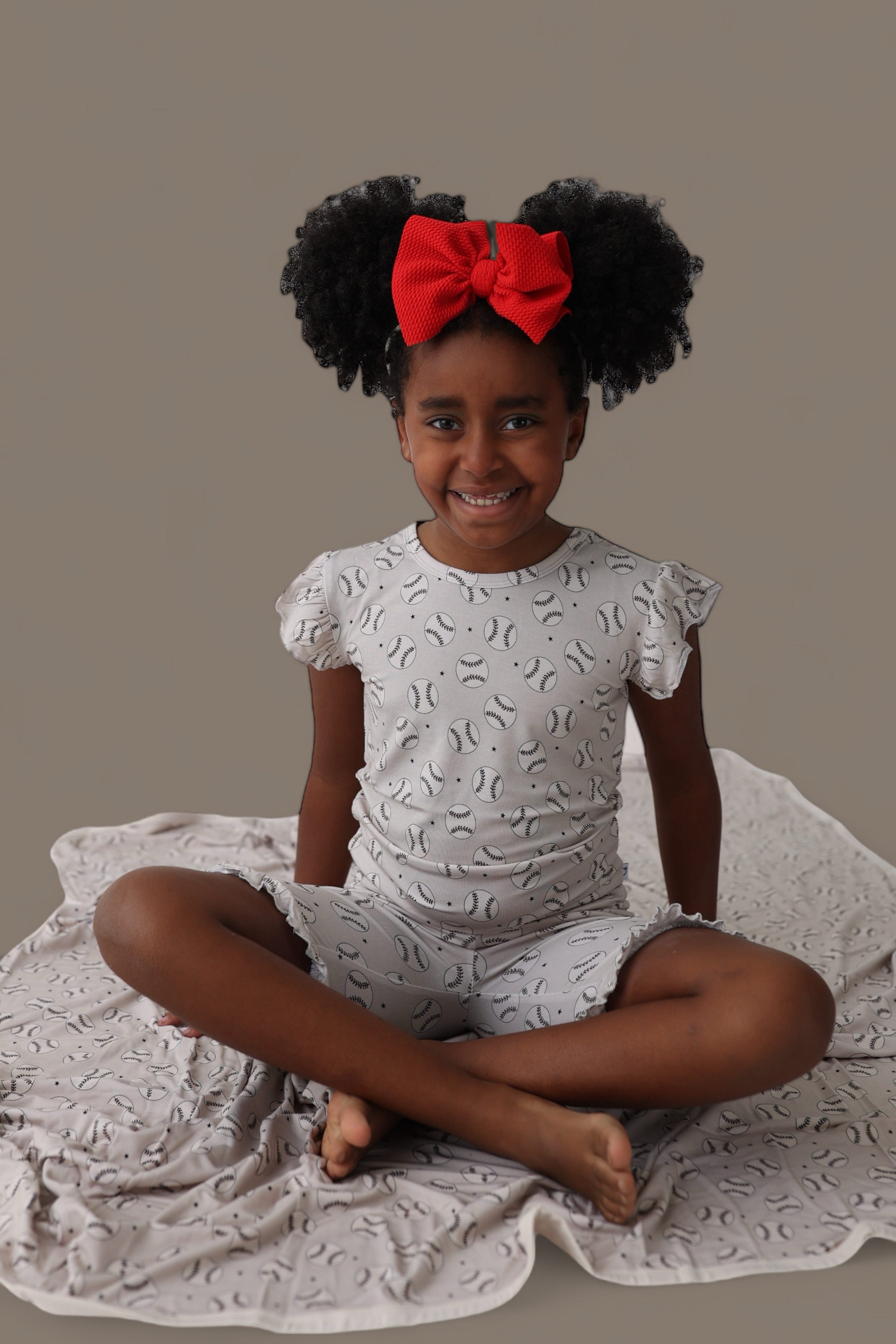 Exclusive Swing For The Stars Dream Ruffle Short Set