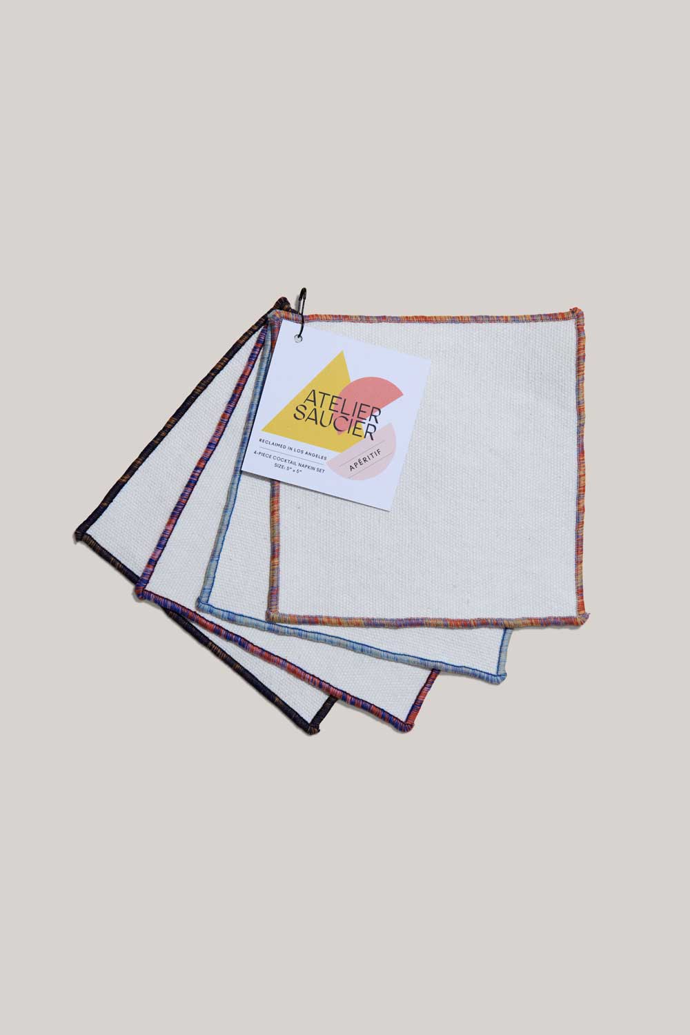 Rainbow Sky Cocktail Napkins | Set Of 4