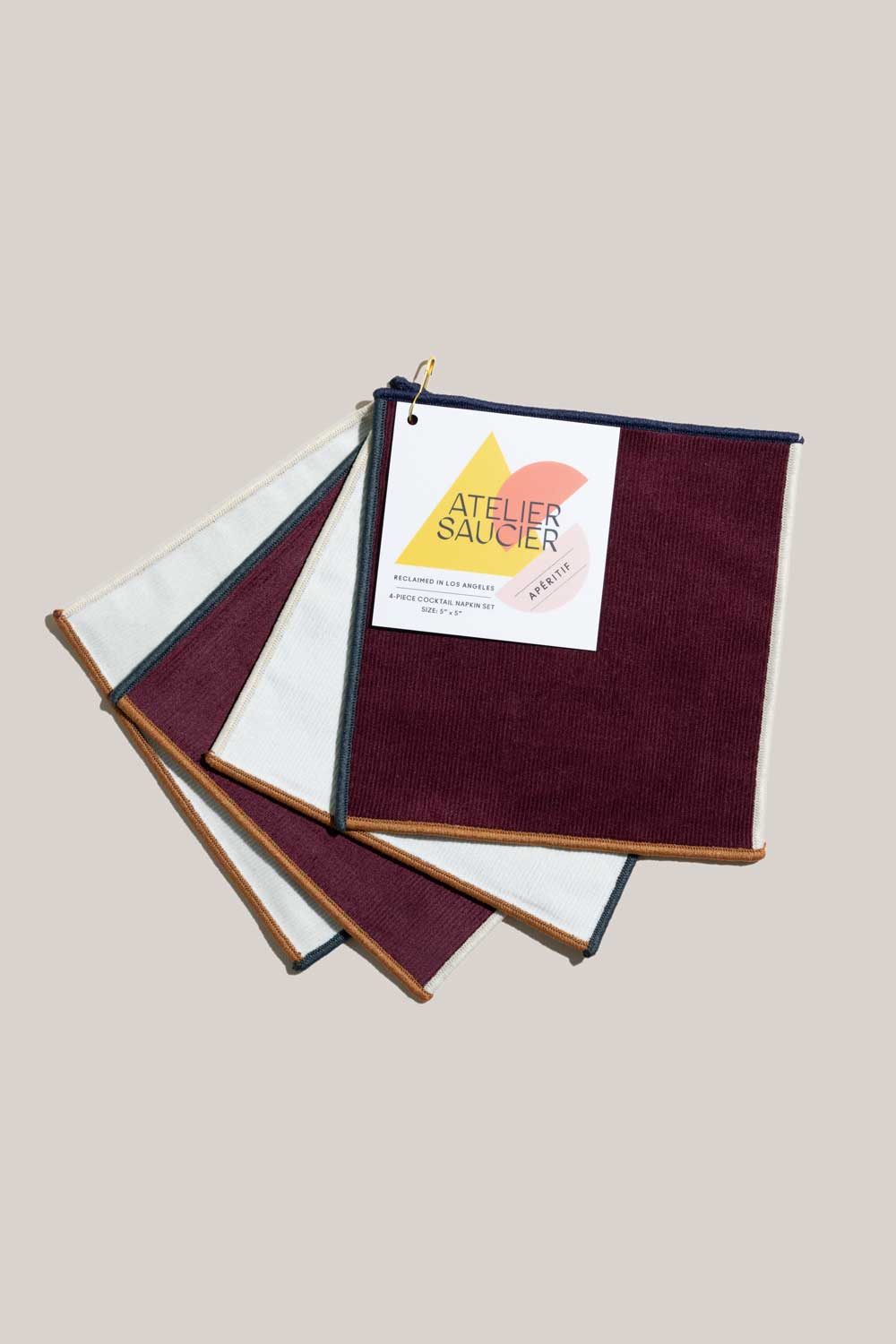 Clubhouse Cocktail Napkins | Set Of 4