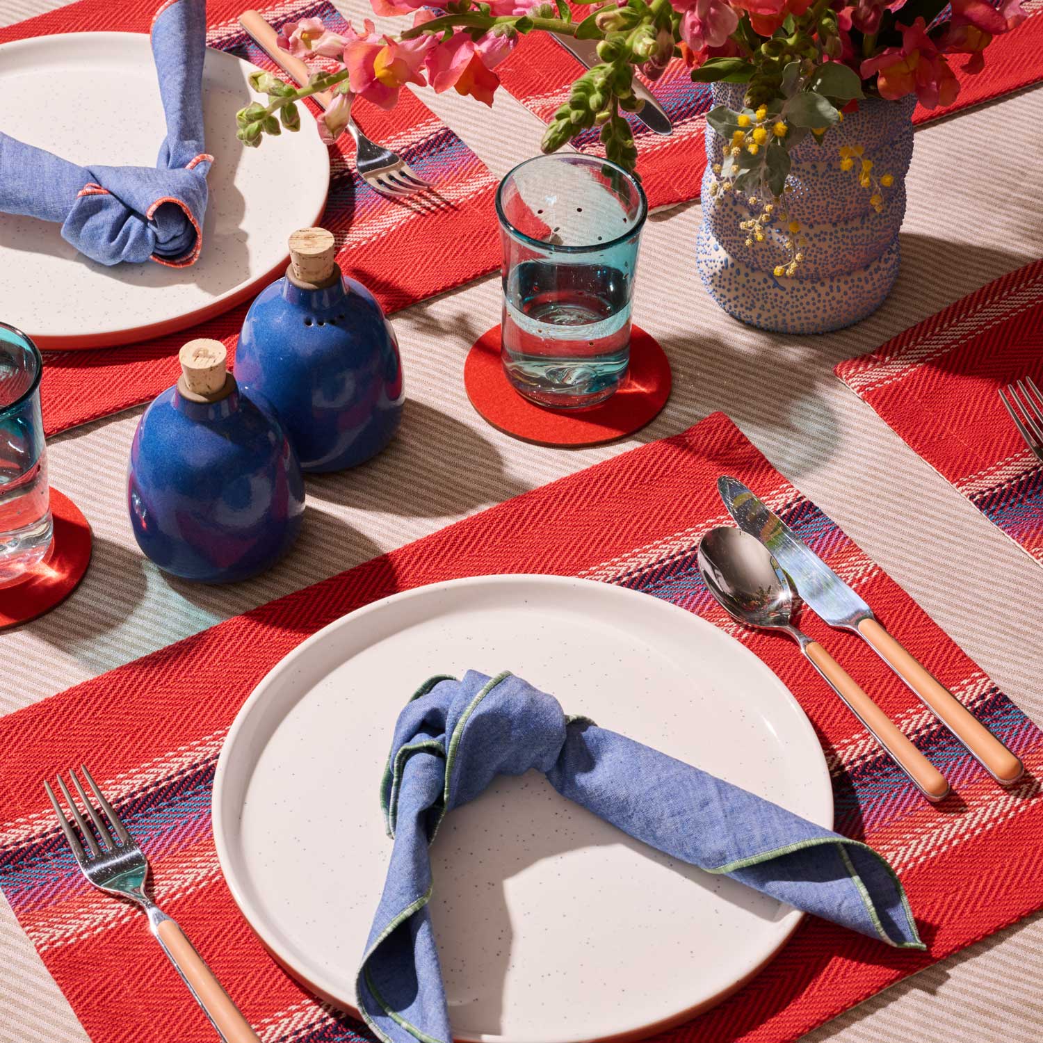 Sandbar Stripe Tablecloth