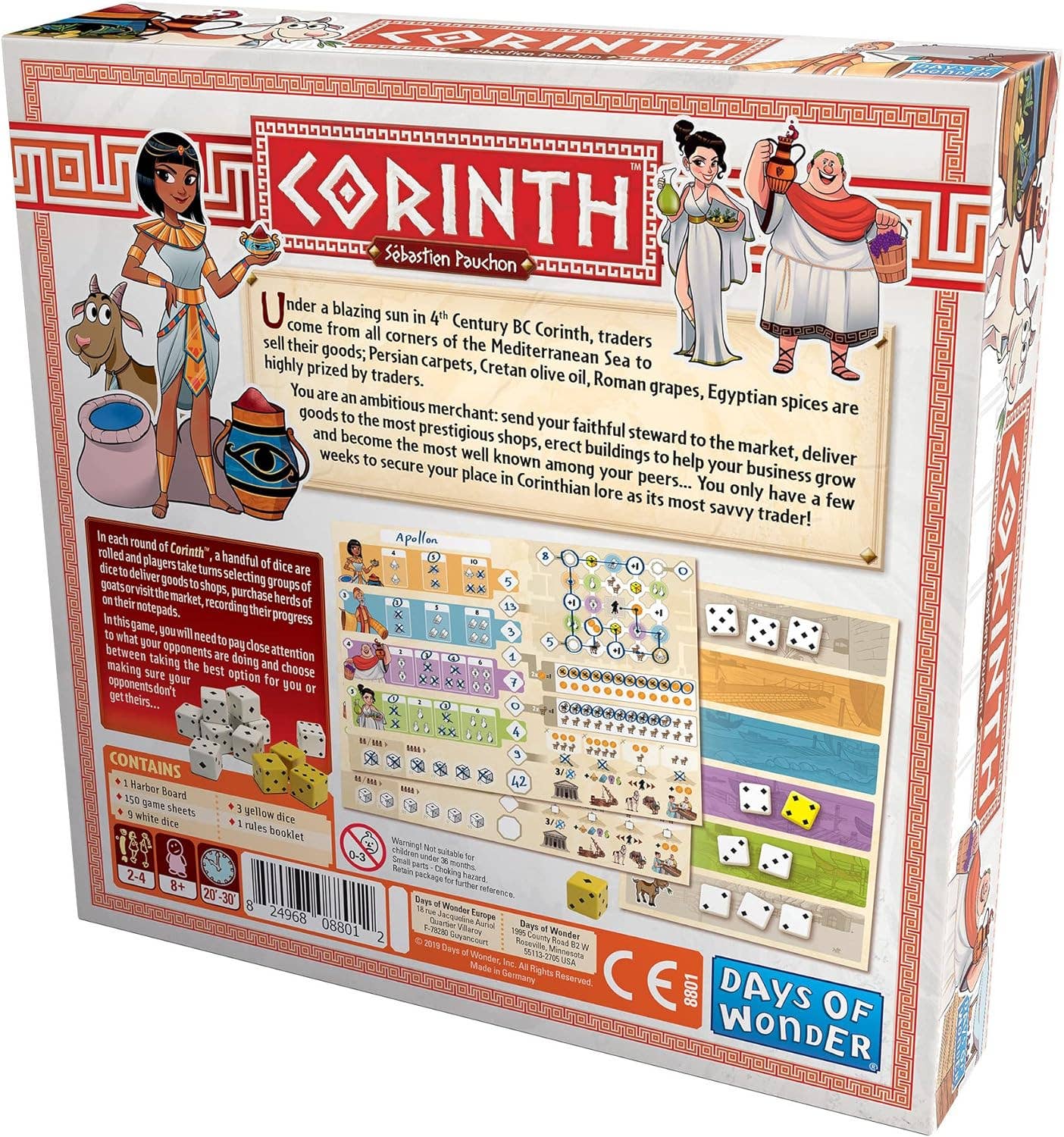 Corinth (board Game)