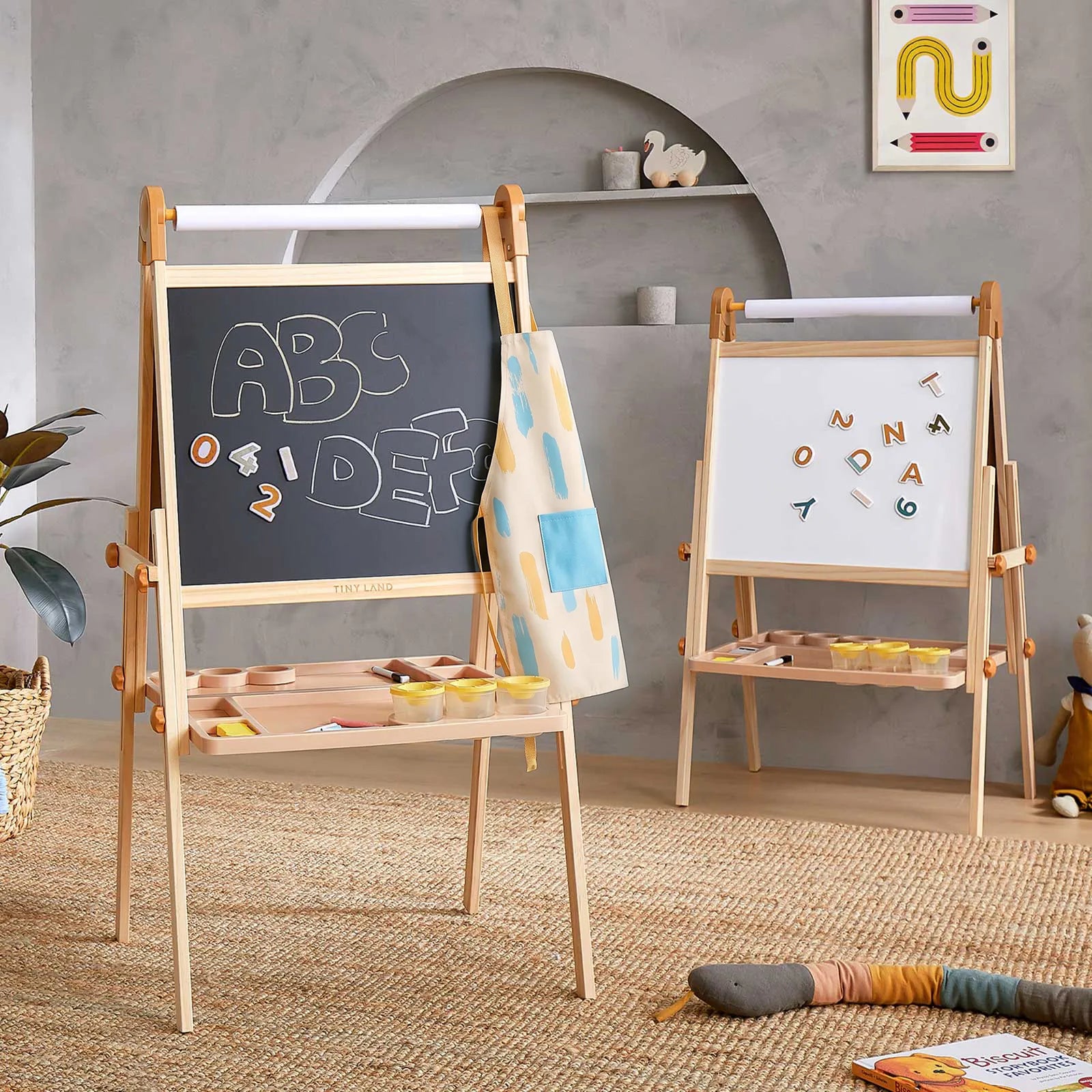 Tiny Land® Magnitales Easel For Kids