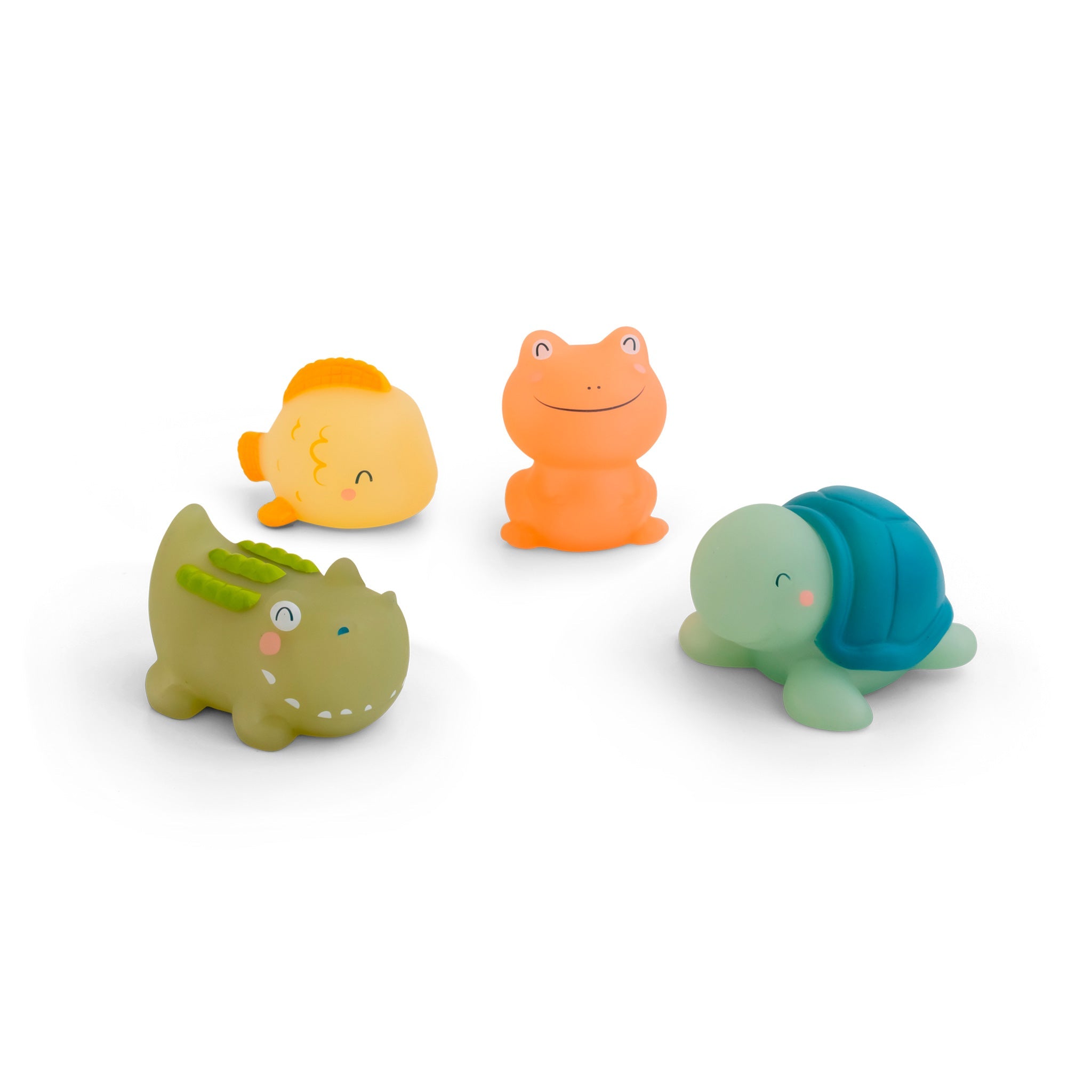 "Tropical" Thermosensitive Bath Toys
