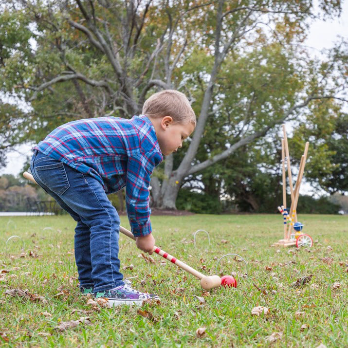 4-Player Croquet with Trolley