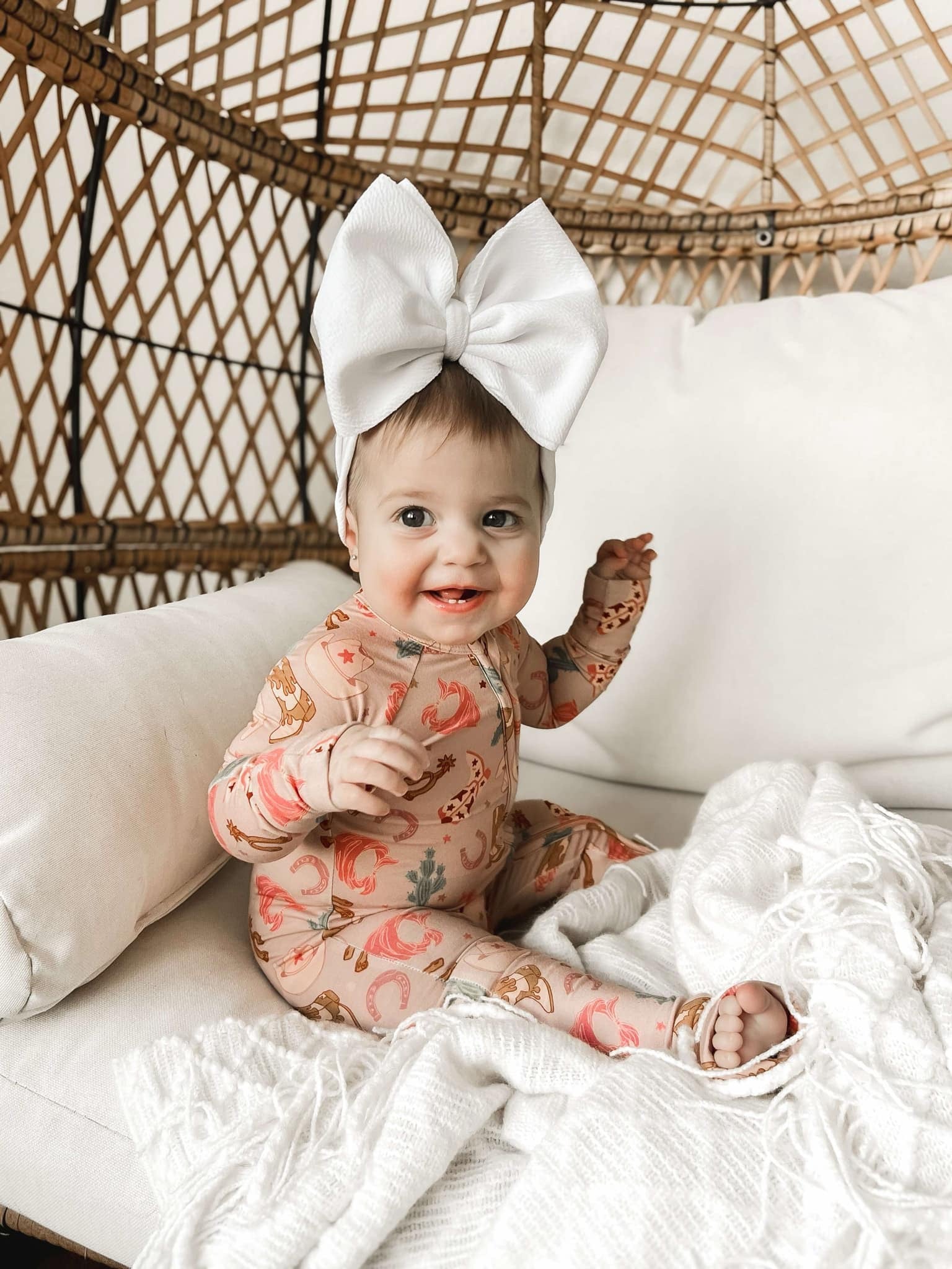 Cowgirl | Zip Romper