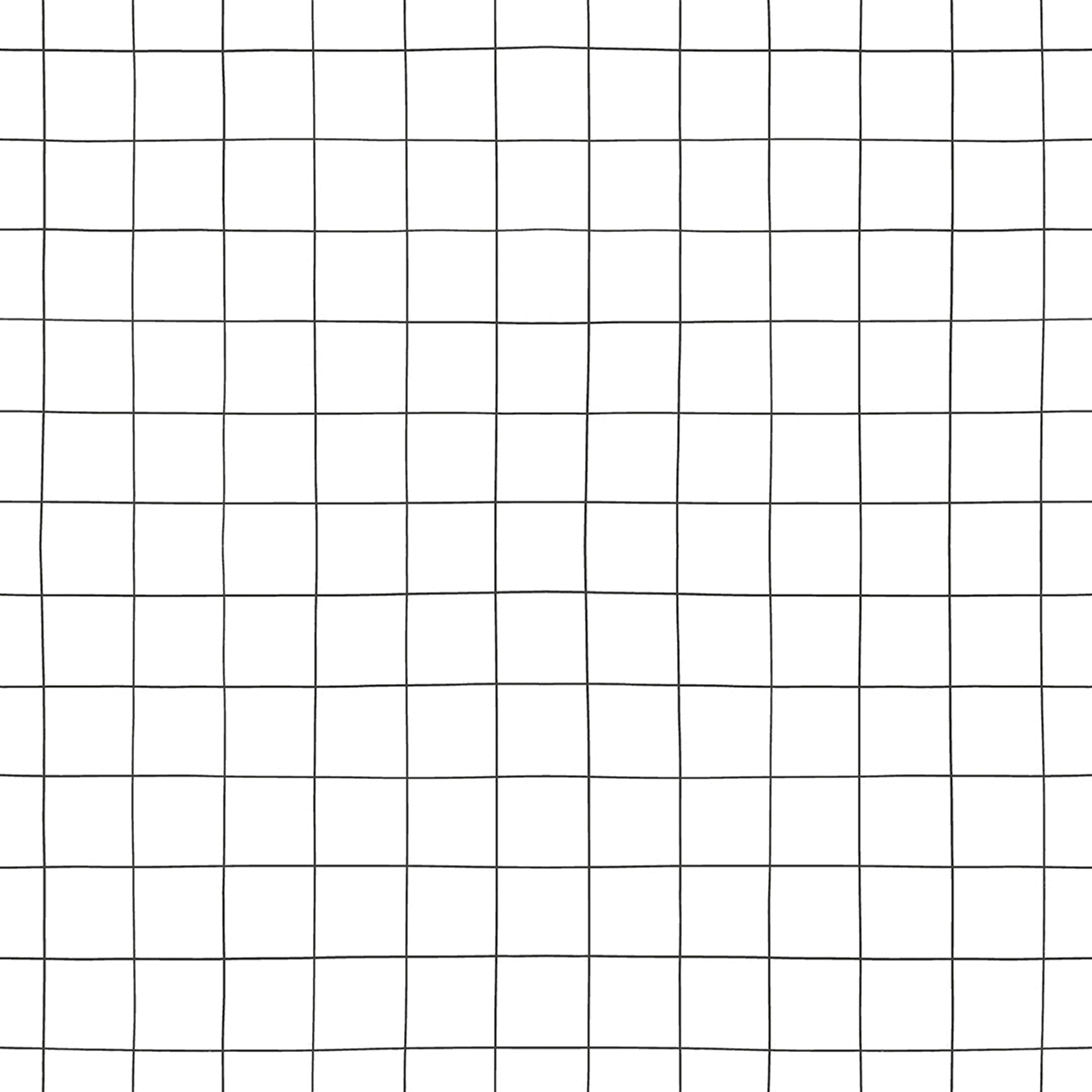 Minima - Sample Wallpaper, Gridded / White