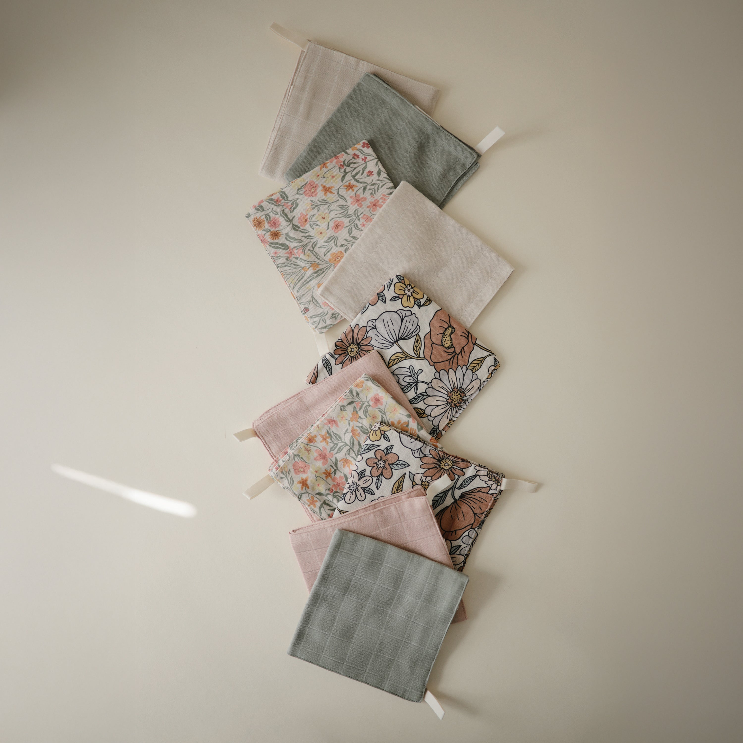 Muslin Cotton Washcloth 5-pack