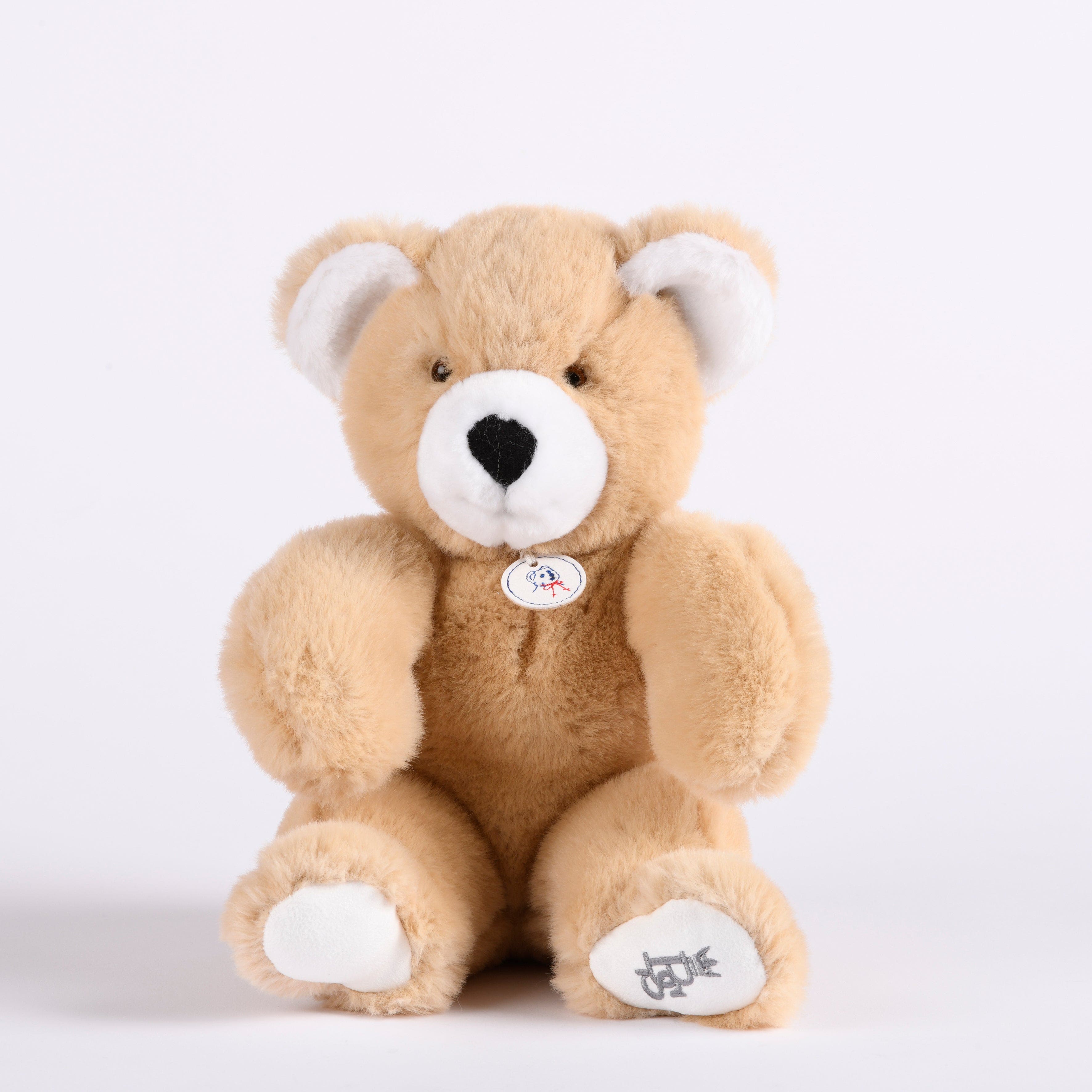 Martin | Brown Plush Bear (30 Cm) - Made In France