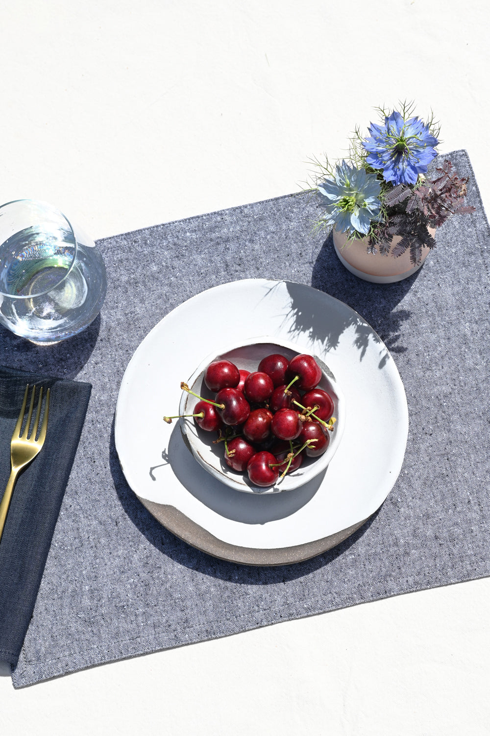 Charcoal Chambray Placemat