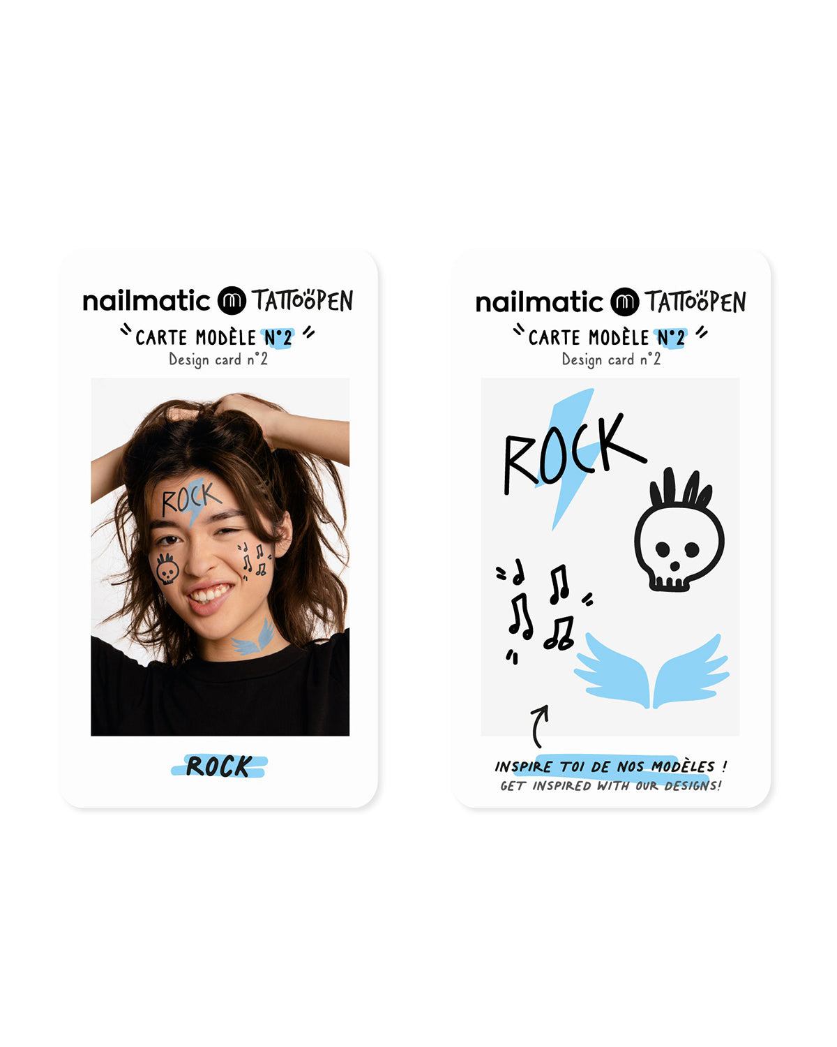 Tattoo Pen Set For Kids Rock