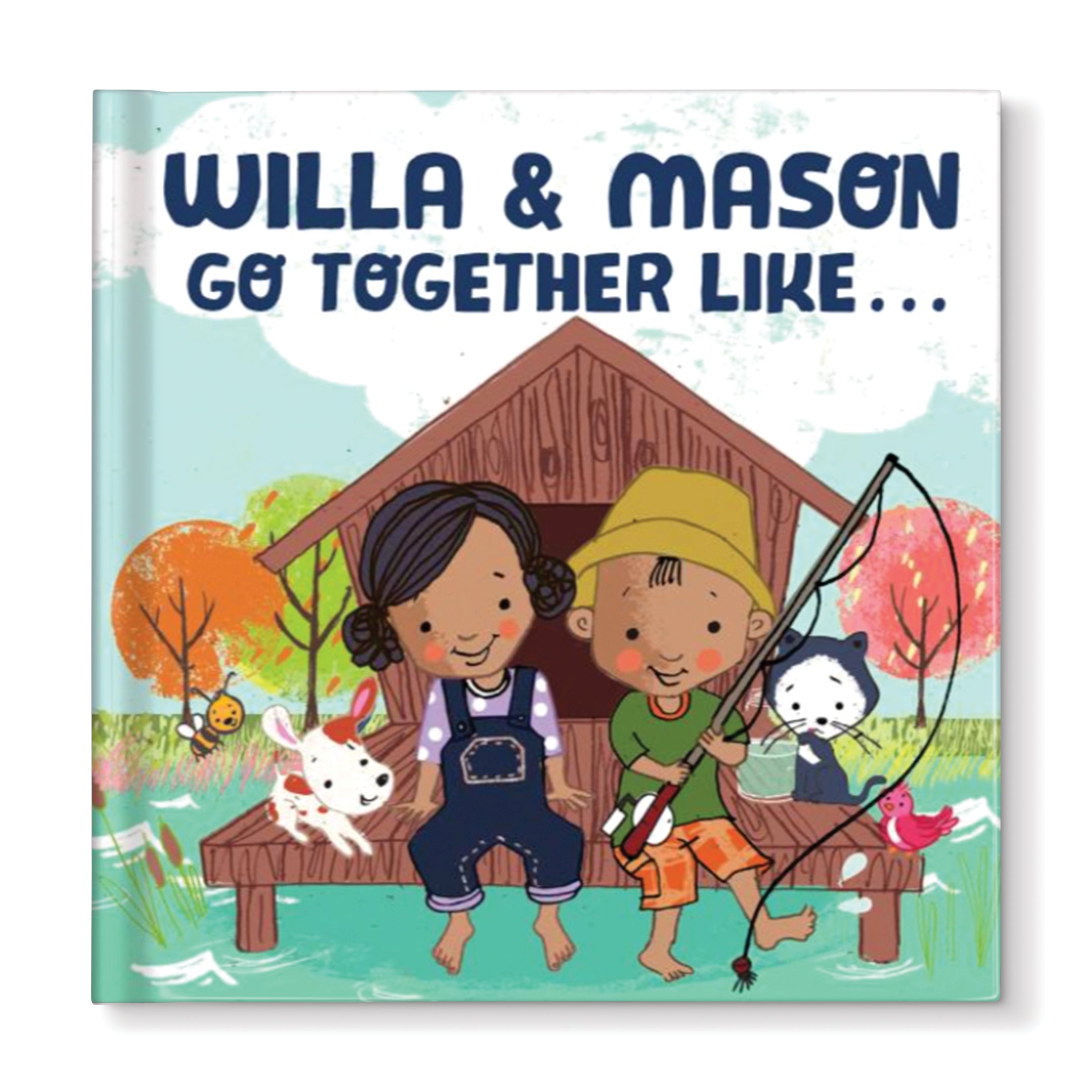 We Go Together Like… Personalized Book