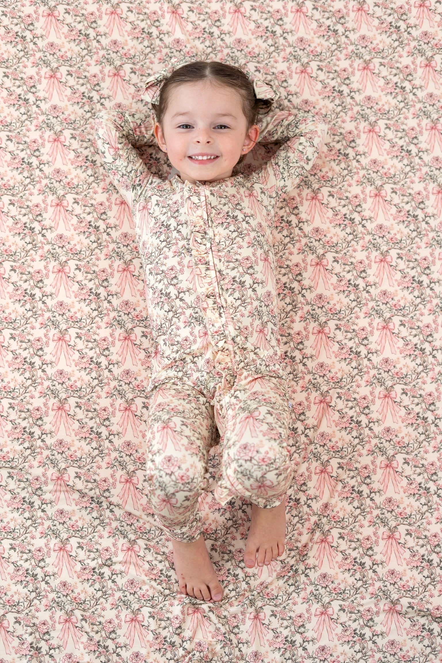 Victorian Bloom Dream Ruffle Romper