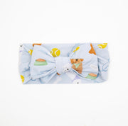 Puppy Dreams Top Knot Bow