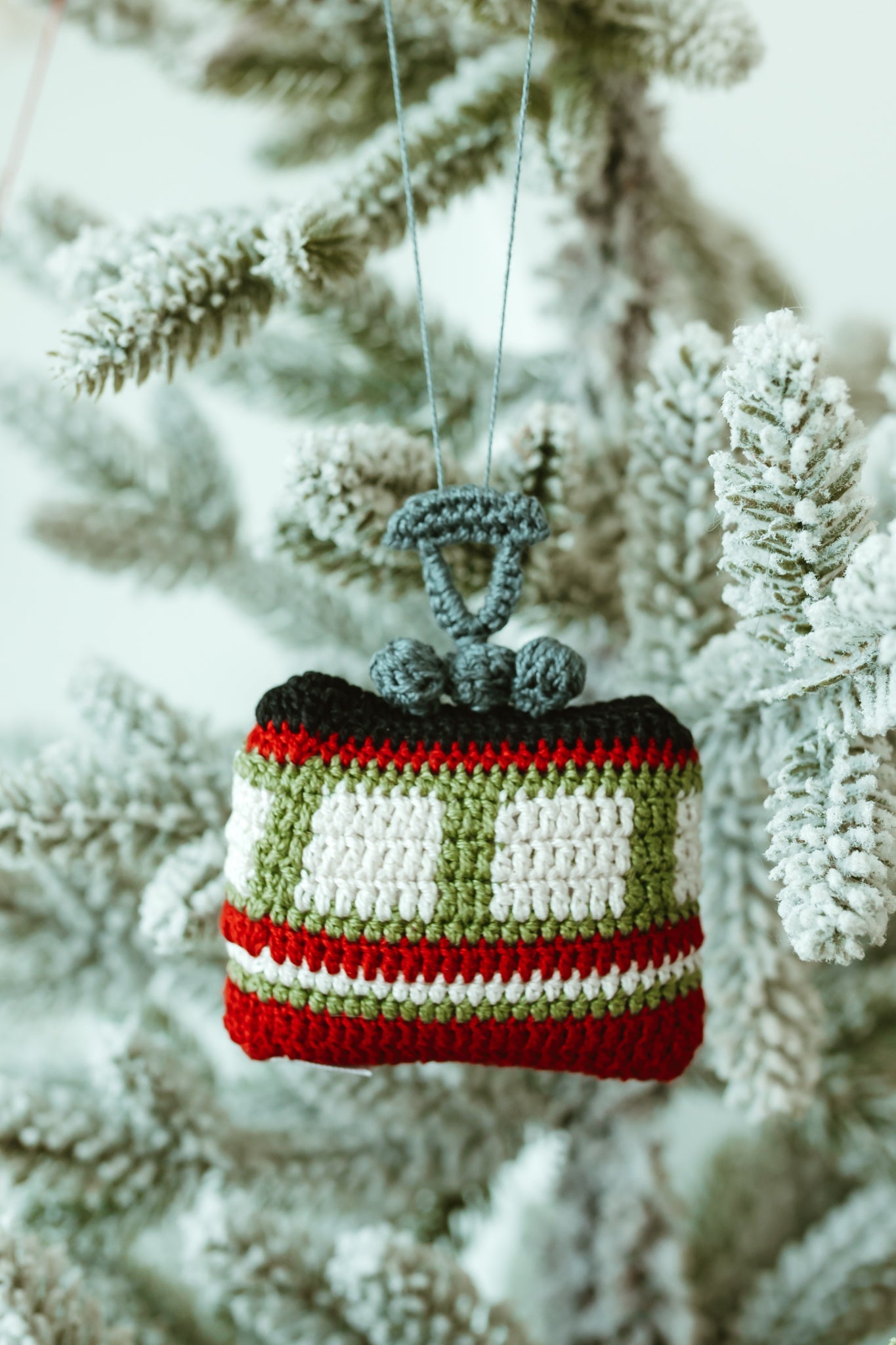 Crochet Gondola Ornament