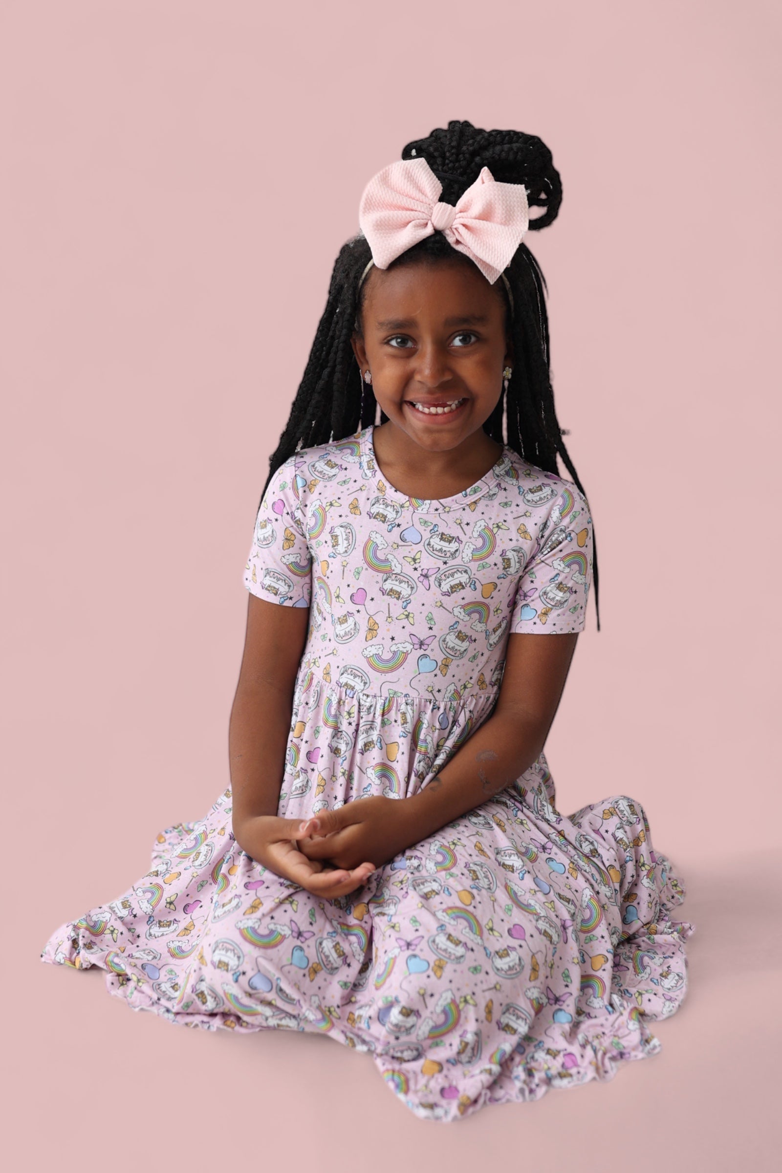 Once Upon A Birthday Dream Ruffle Dress