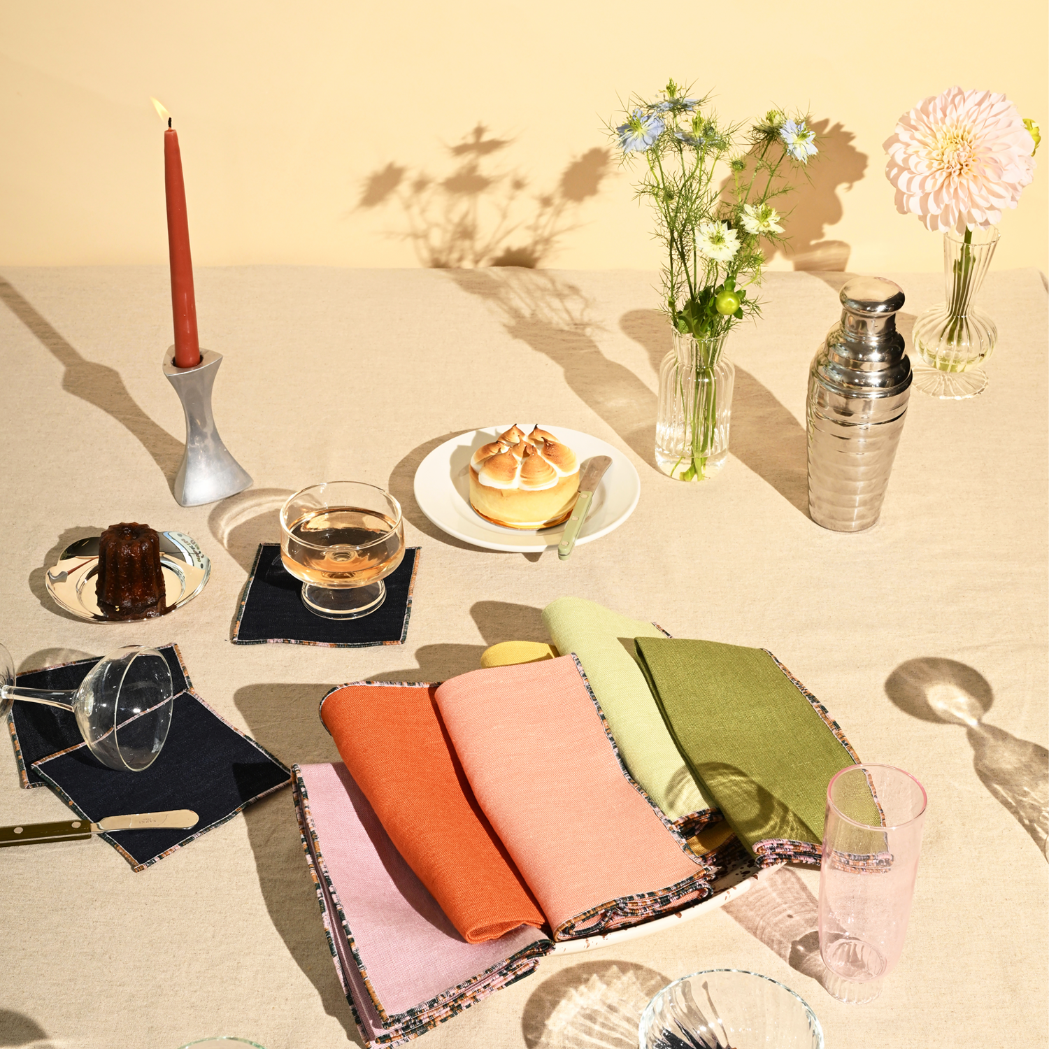 Chroma Cocktail Napkins | Set Of 4