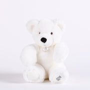 Martin | White Plush Bear (30 Cm) | Made In France