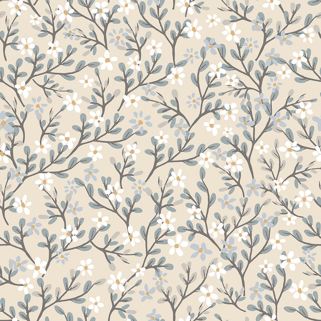 Braylynn - Sample Wallpaper, Exquisite Flowers (wheat)