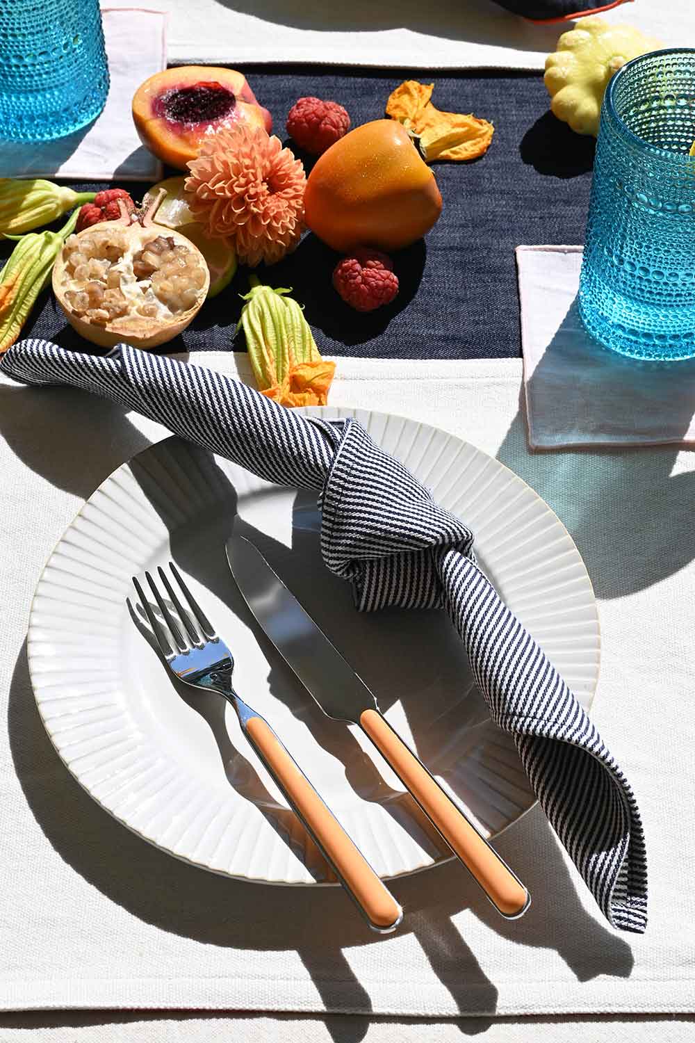 Hickory Stripe Napkins | Set Of 4