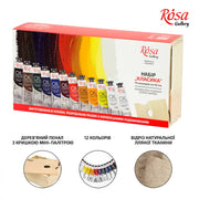 Oil Colours Set  "classic", 45ml/1.5oz, Rosa Gallery