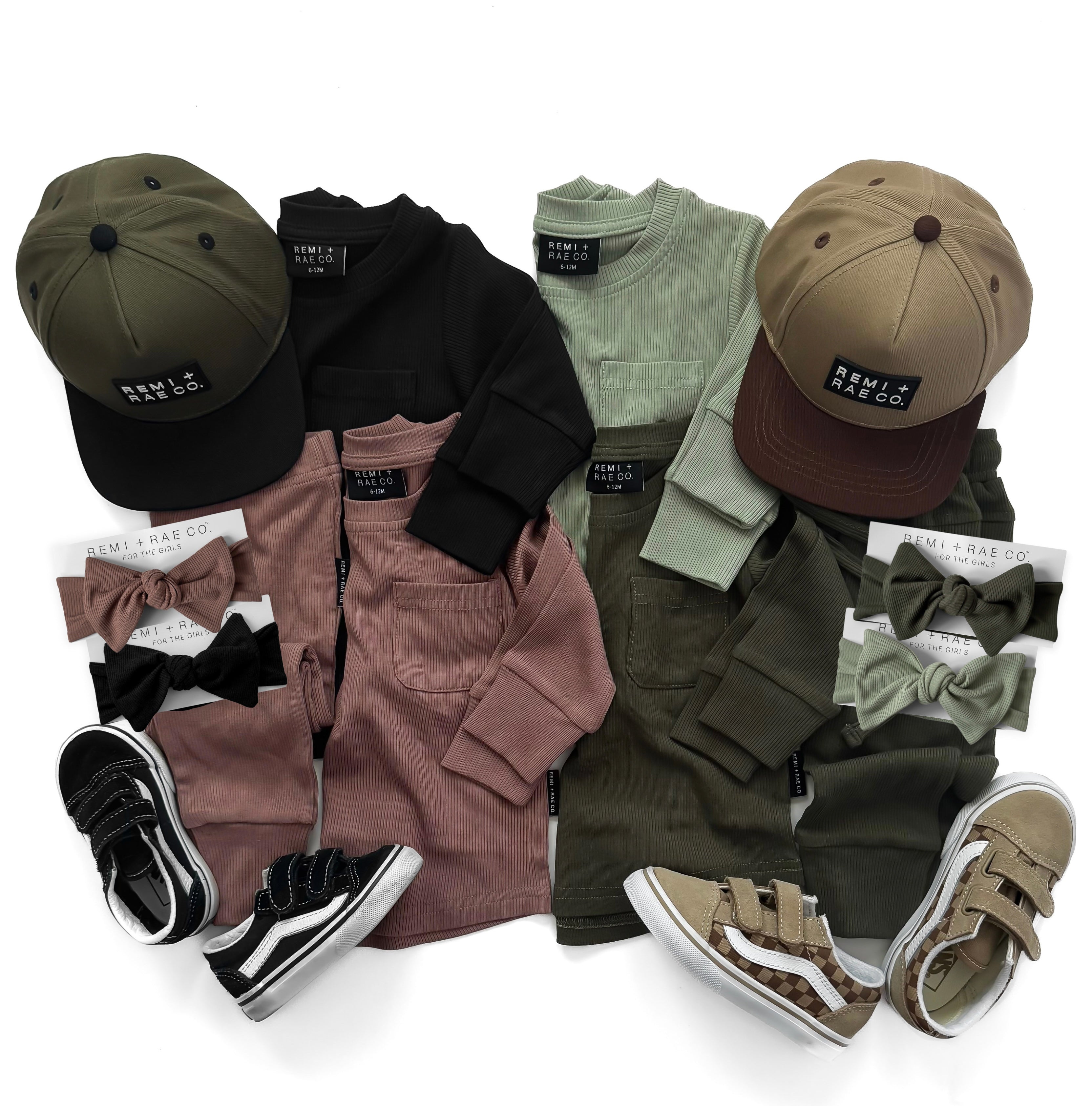 Bamboo Ribbed Long Sleeve - Mocha