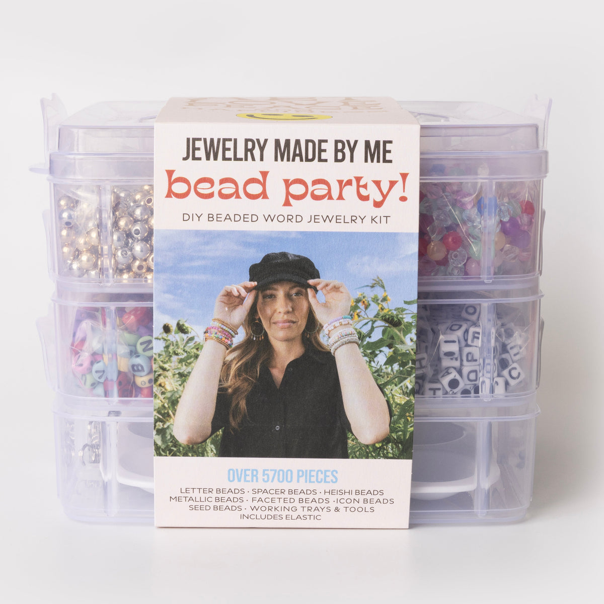 Diy Jewelry Letter Bead Party Kit, Over 5700 Pieces