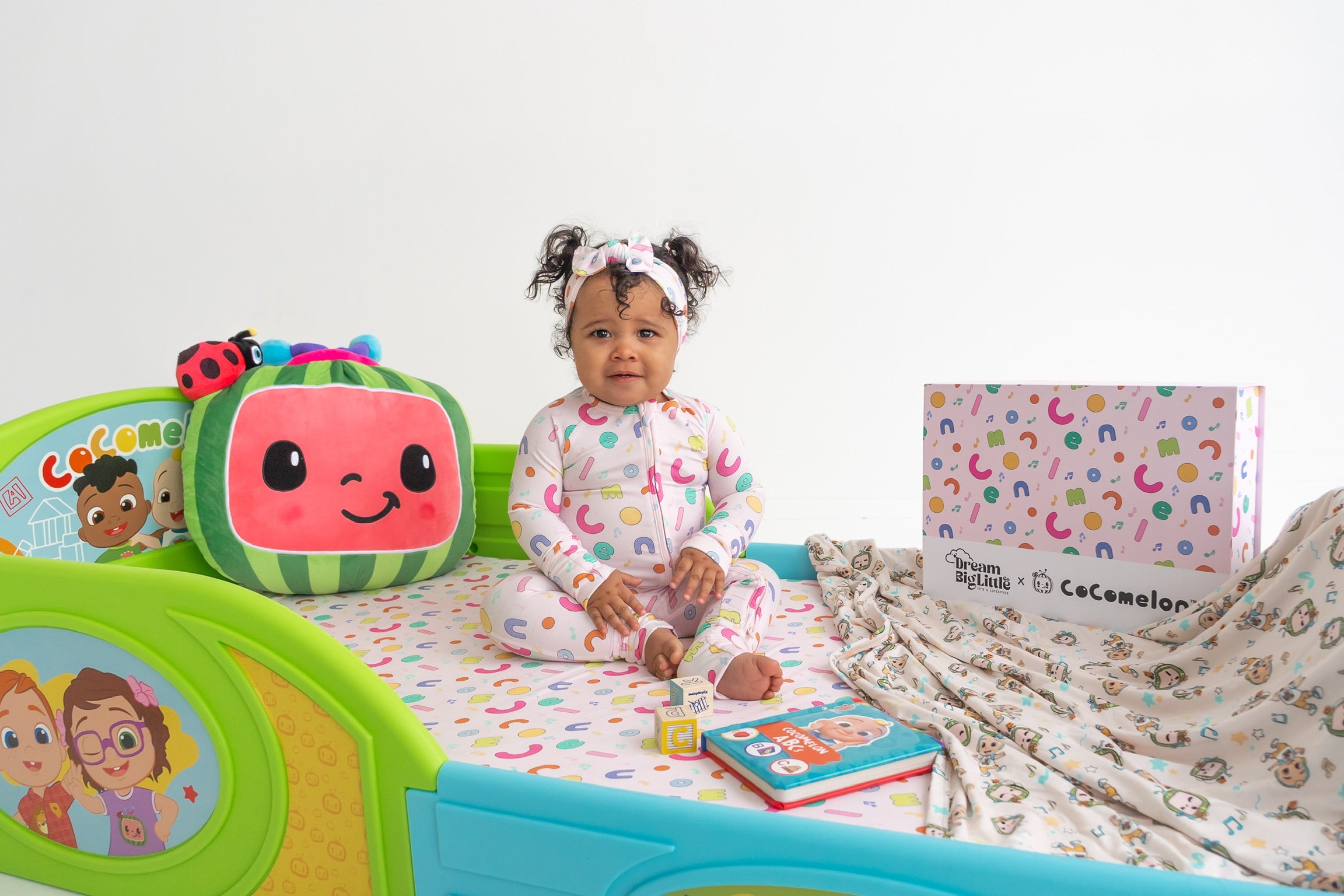 Dream Big Little Co X Cocomelon Alphabet Dream Romper