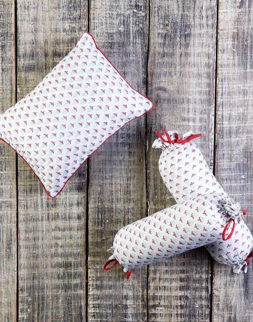 MIAMI PILLOW & BOLSTER SET