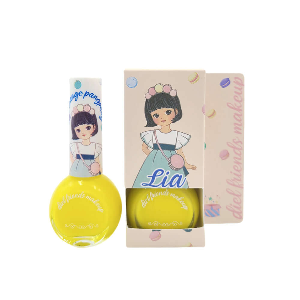Lia Yellow Water Nail Polish 10ml