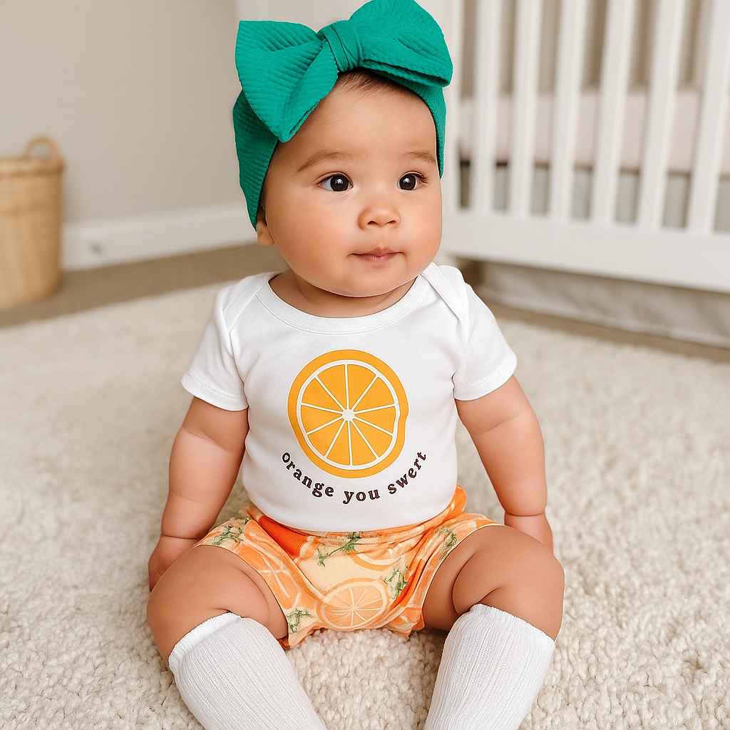 Orange You Sweet Bummies Set