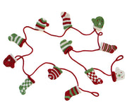 Stocking And Mitten Garland