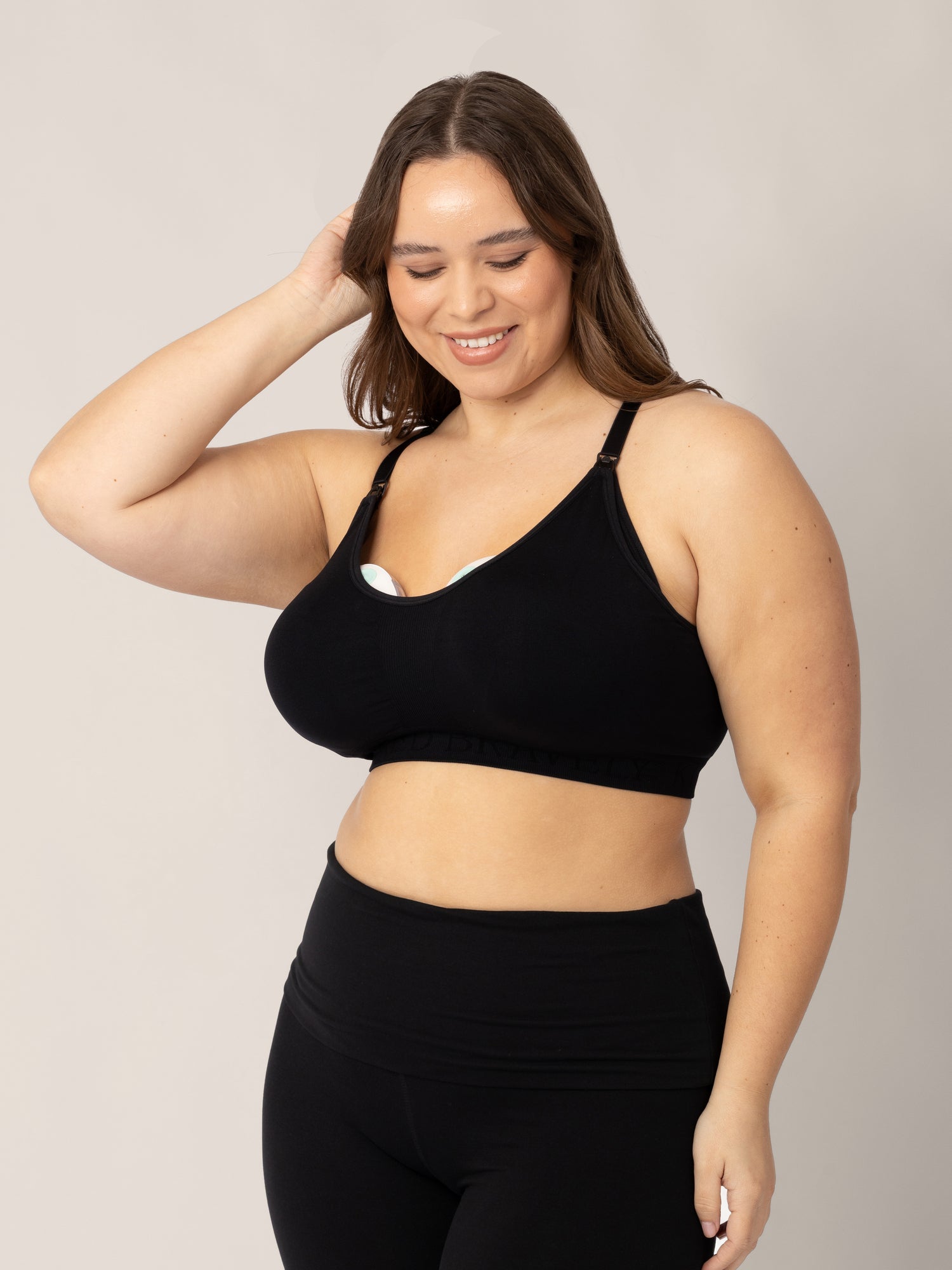 Sublime® Nursing Sports Bra | Black