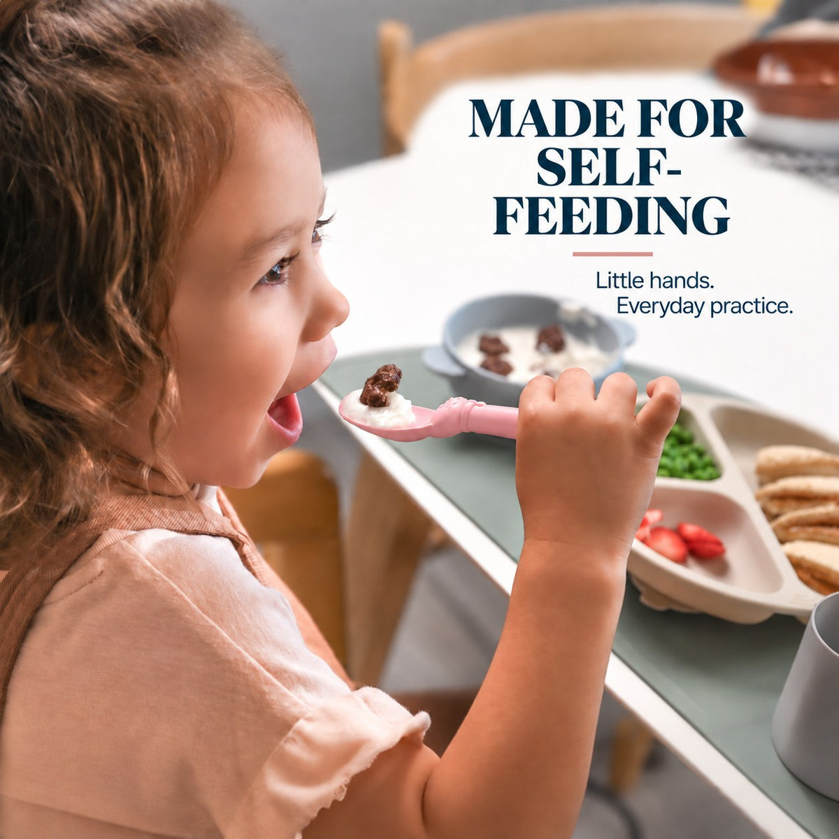 Spoon La La Toddler Utensils — 6-pack
