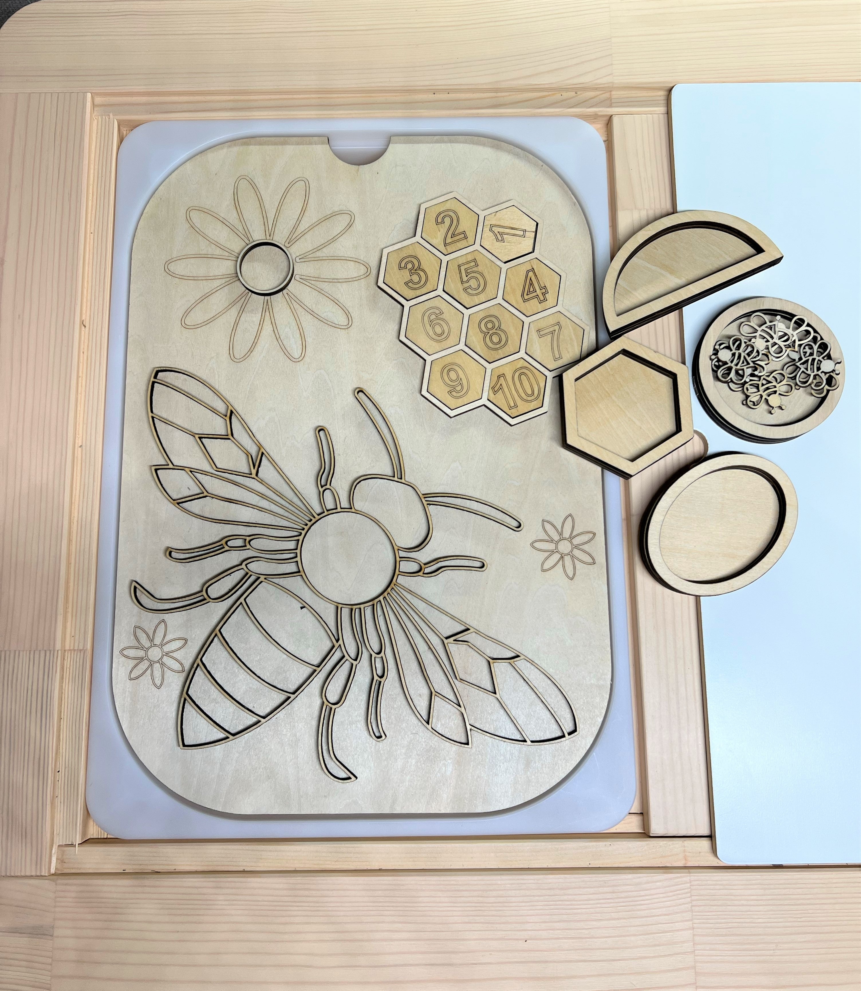 **pre-order (ships In 3-4 Weeks)**flisat Sensory Bin Insert Activity Board