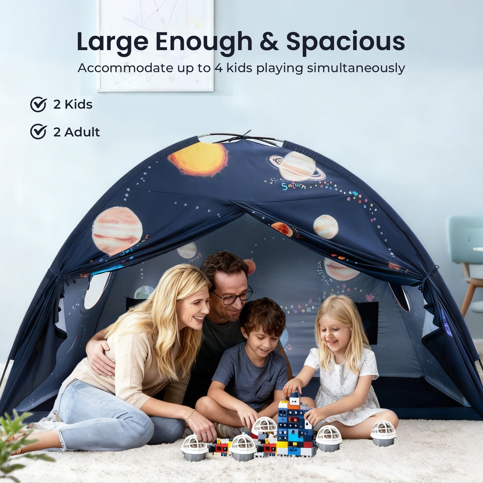 ® Versatile Kids Bed Tent & Play Tent