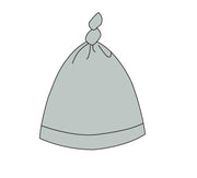 Powder Blue - Top-knot Hat