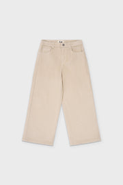Organic Cotton Corduroy Wide Leg Pant