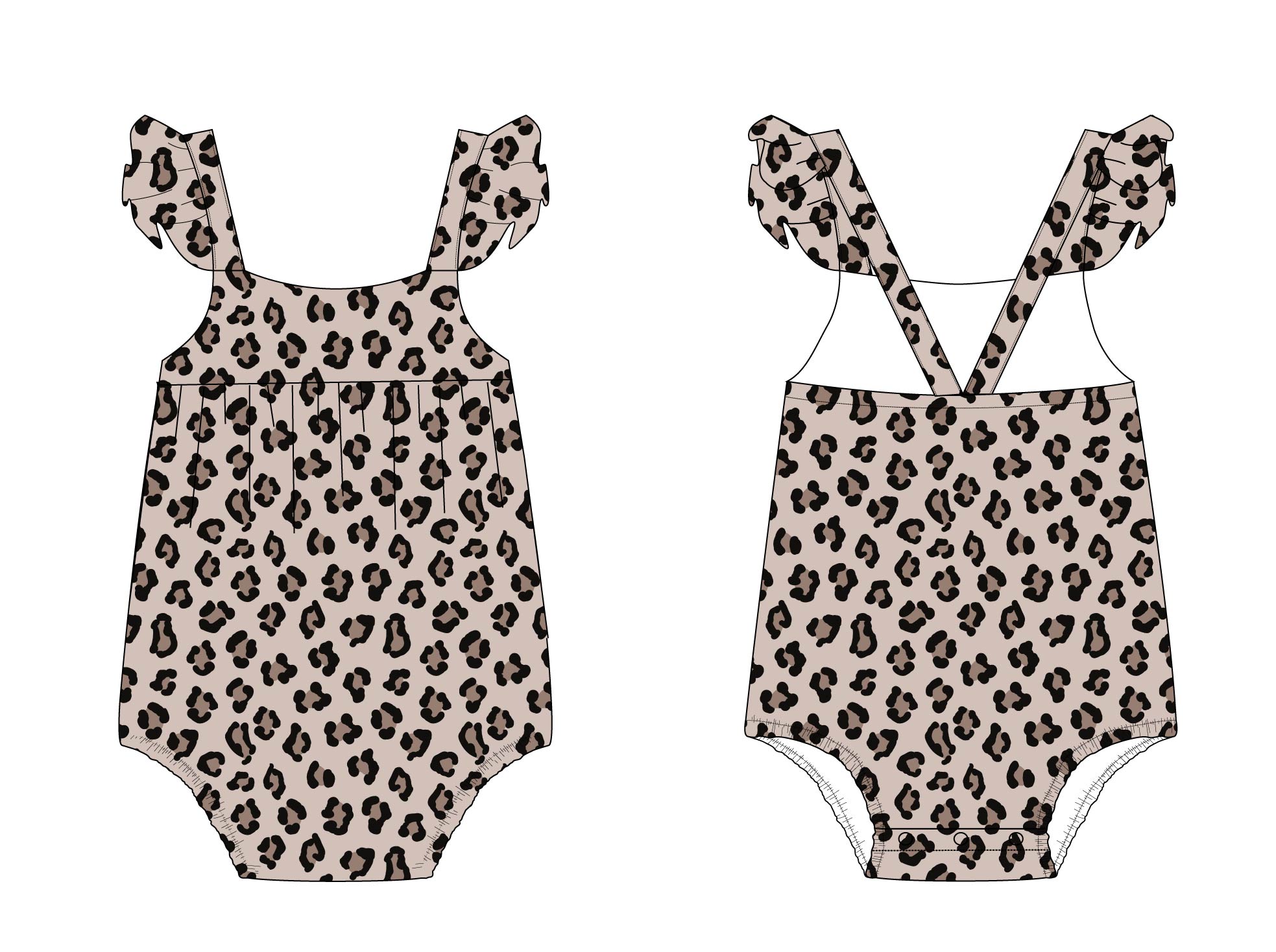 Wild - Bubble Romper