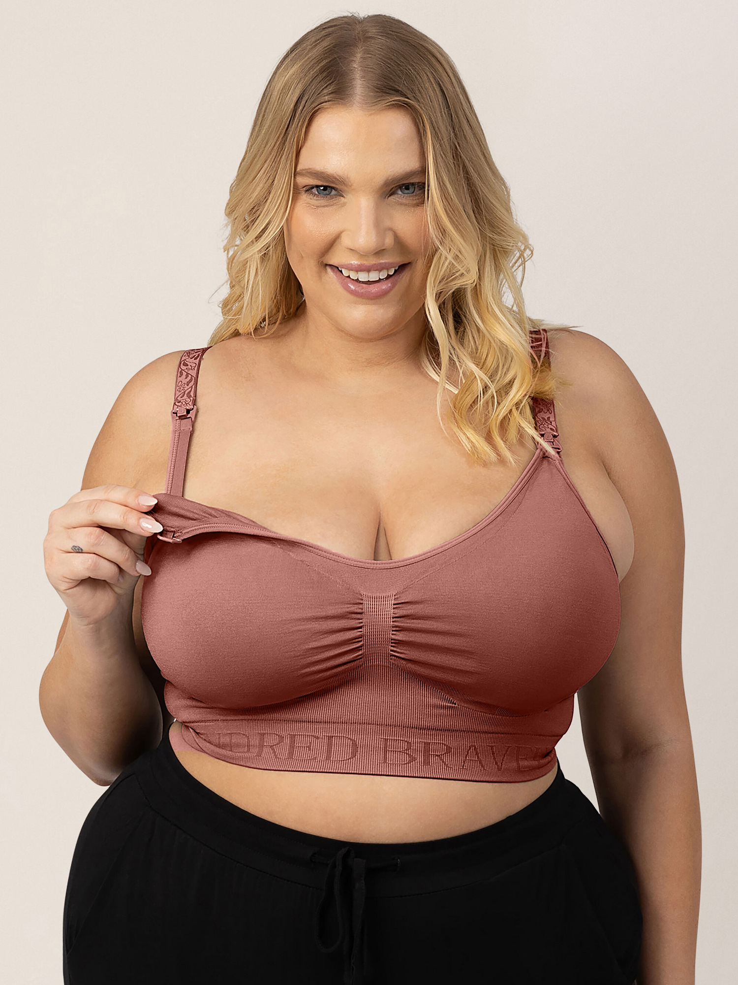 Simply Sublime® Nursing Bra | Redwood