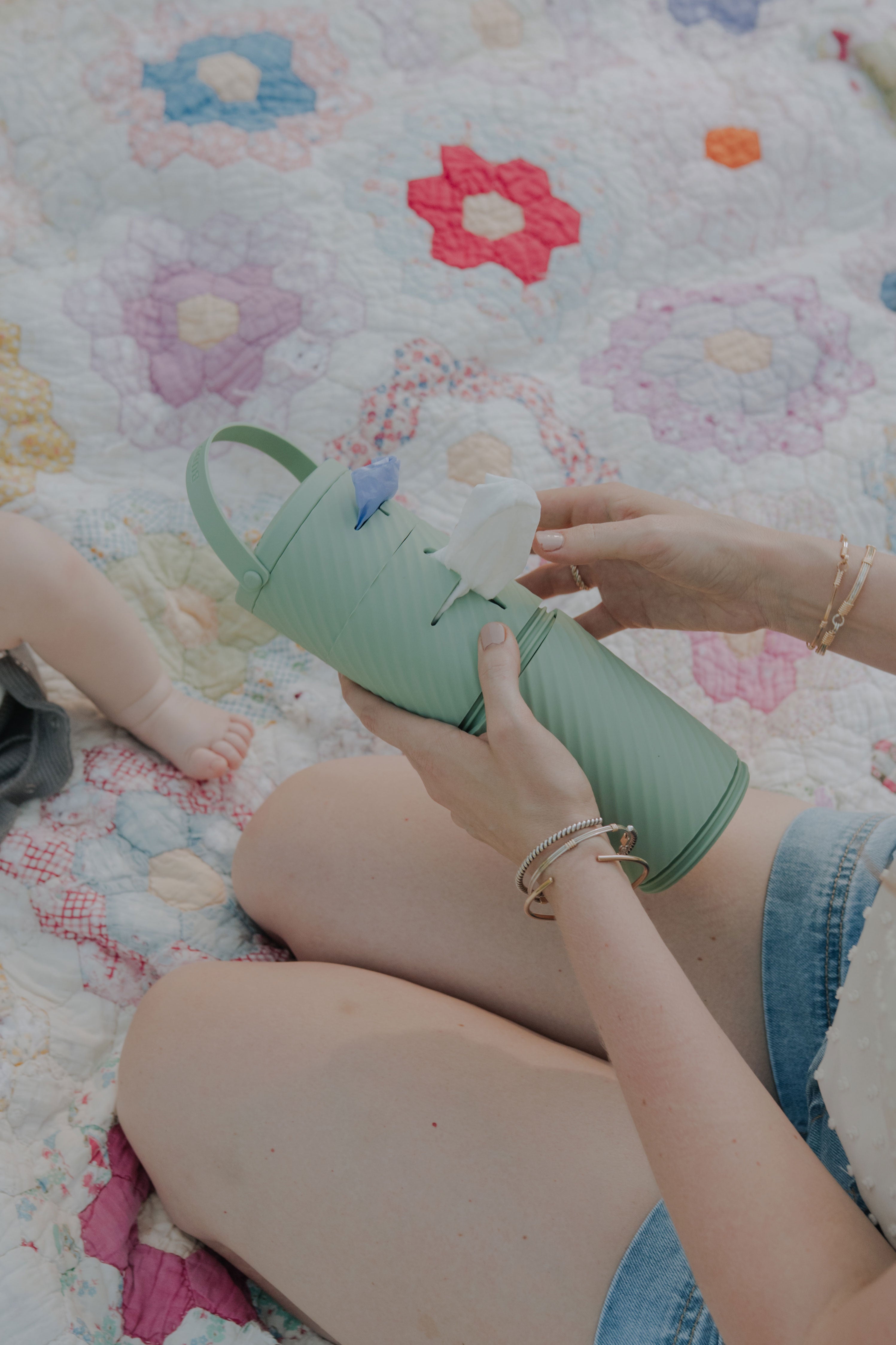 Light Mint Diaperbuddy