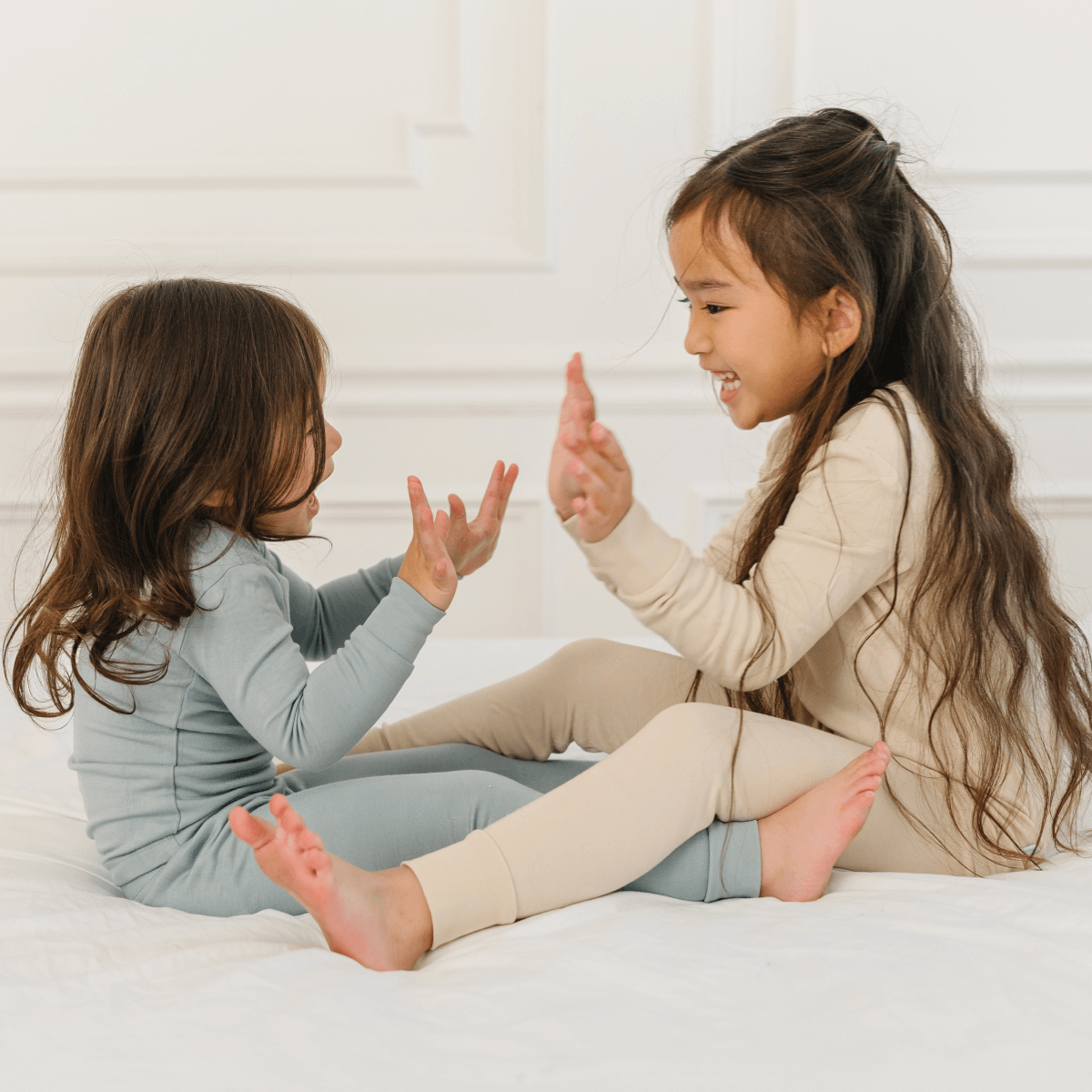 Toddler/kids Bamboo Pajamas - Slate