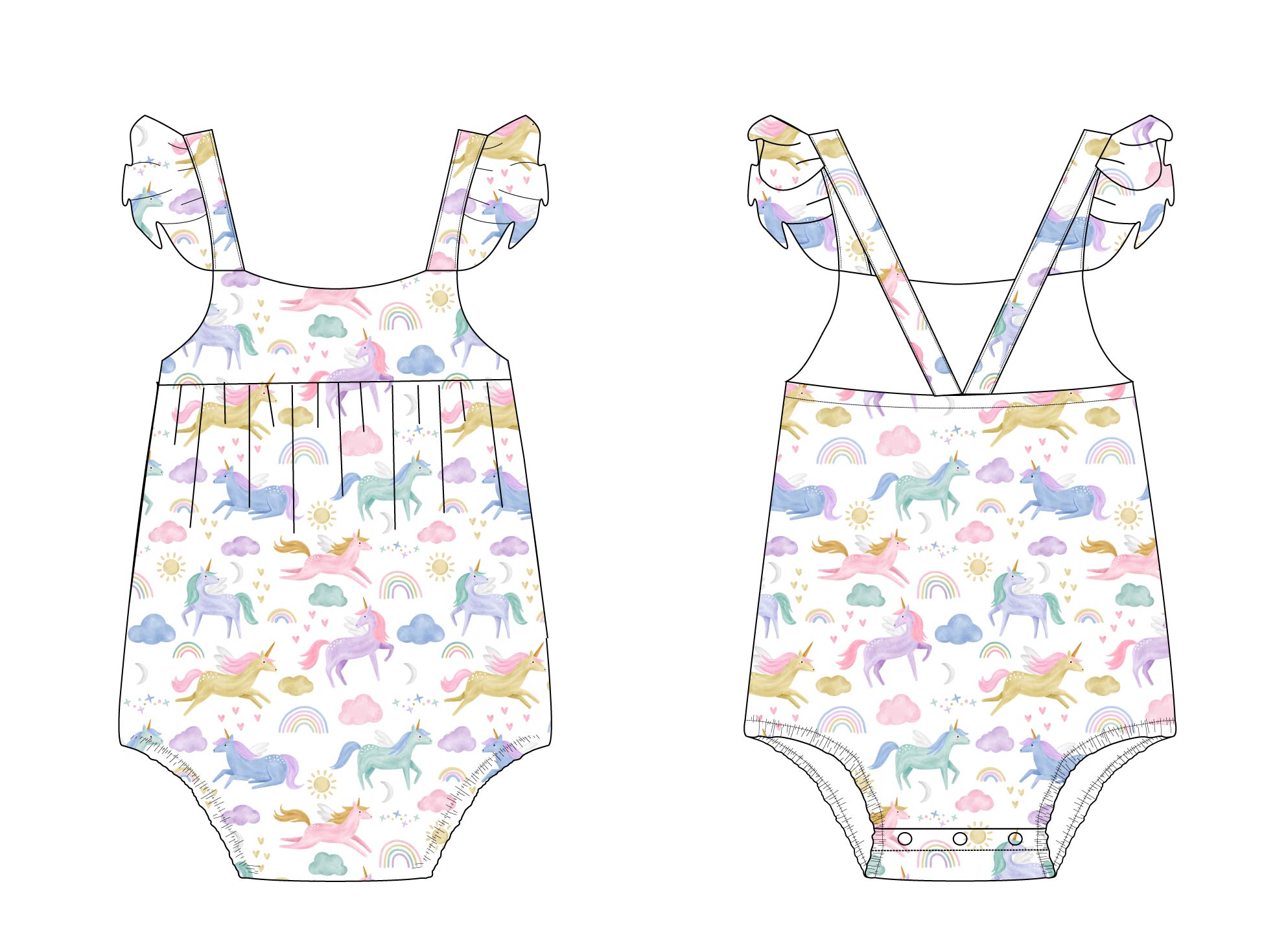 Elliana - Bubble Romper
