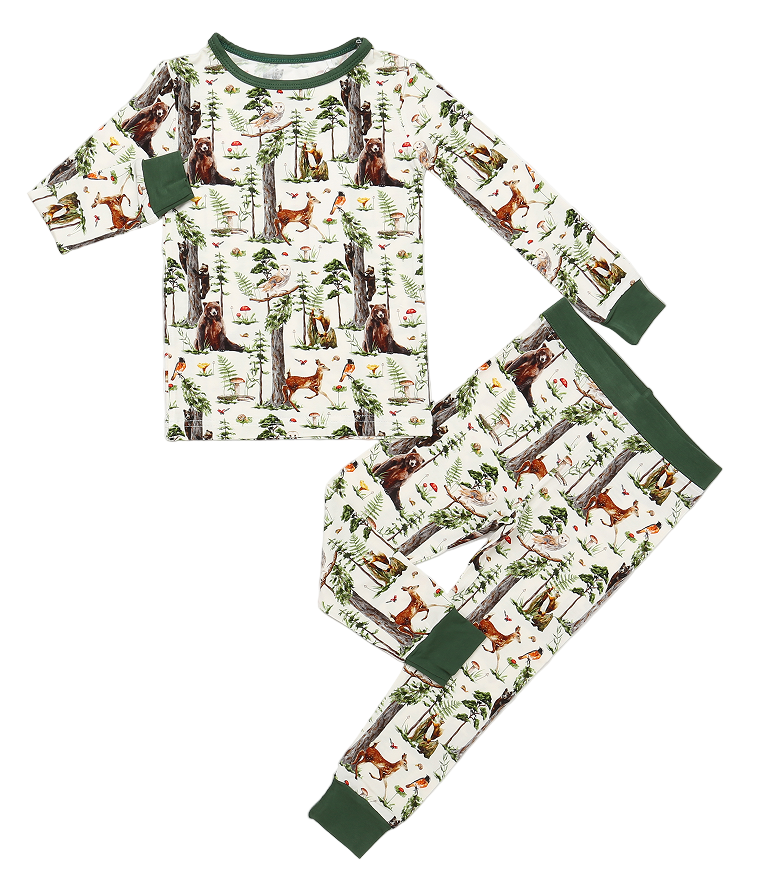 Whimsical Woods Pajama Set
